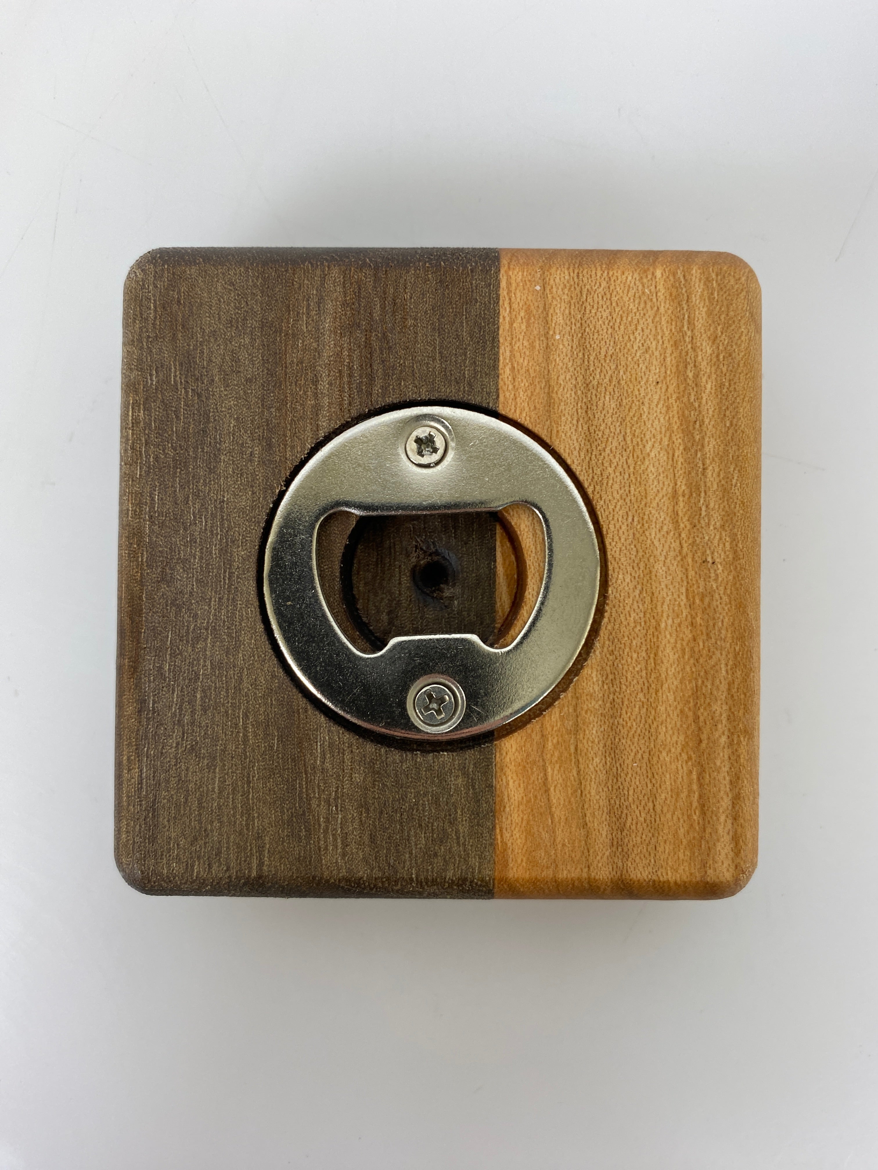 MSU Shadows Bottle Opener Coaster Style 1