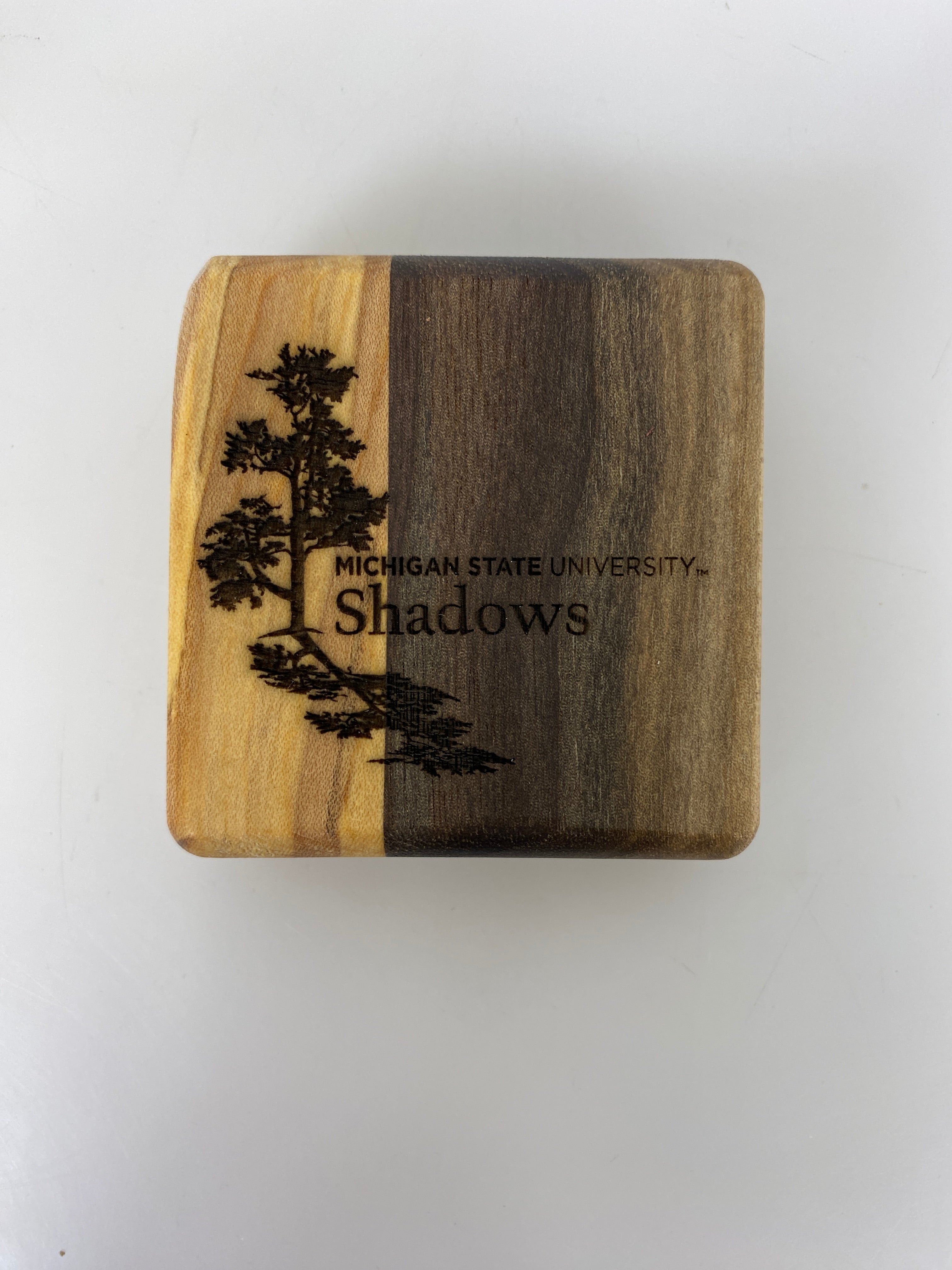MSU Shadows Bottle Opener Coaster Style 3