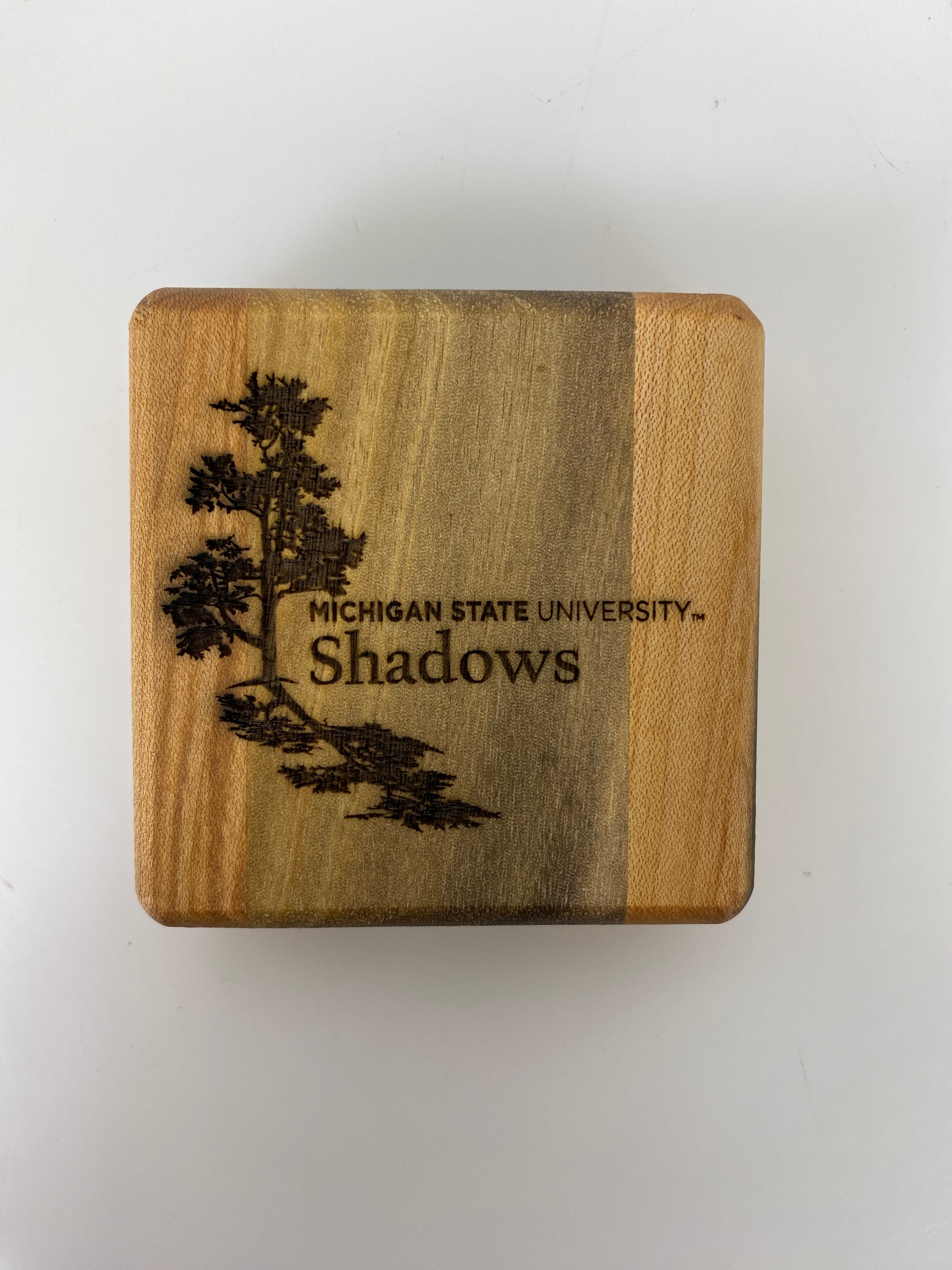 MSU Shadows Bottle Opener Coaster Style 5