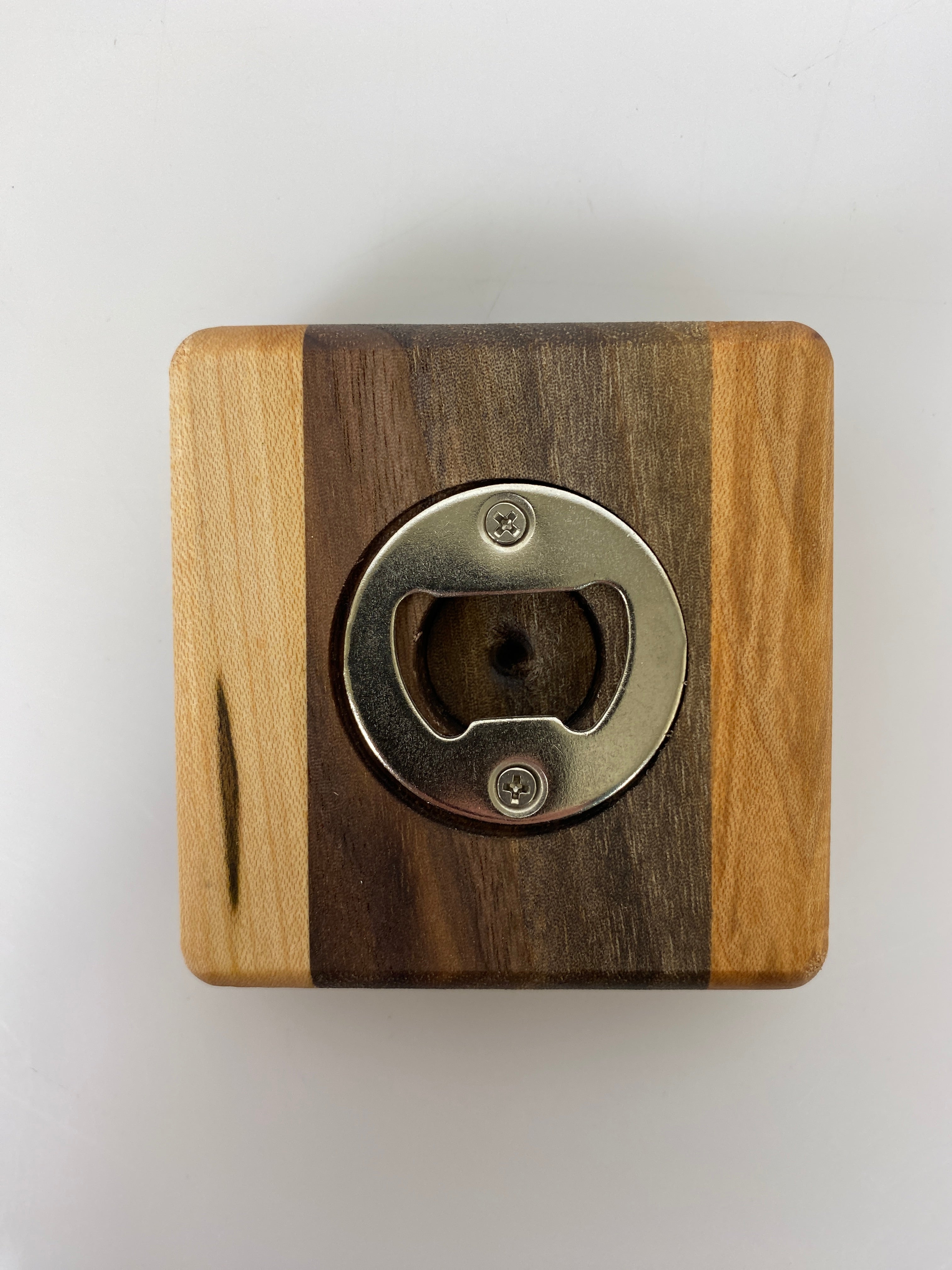 MSU Shadows Bottle Opener Coaster Style 5