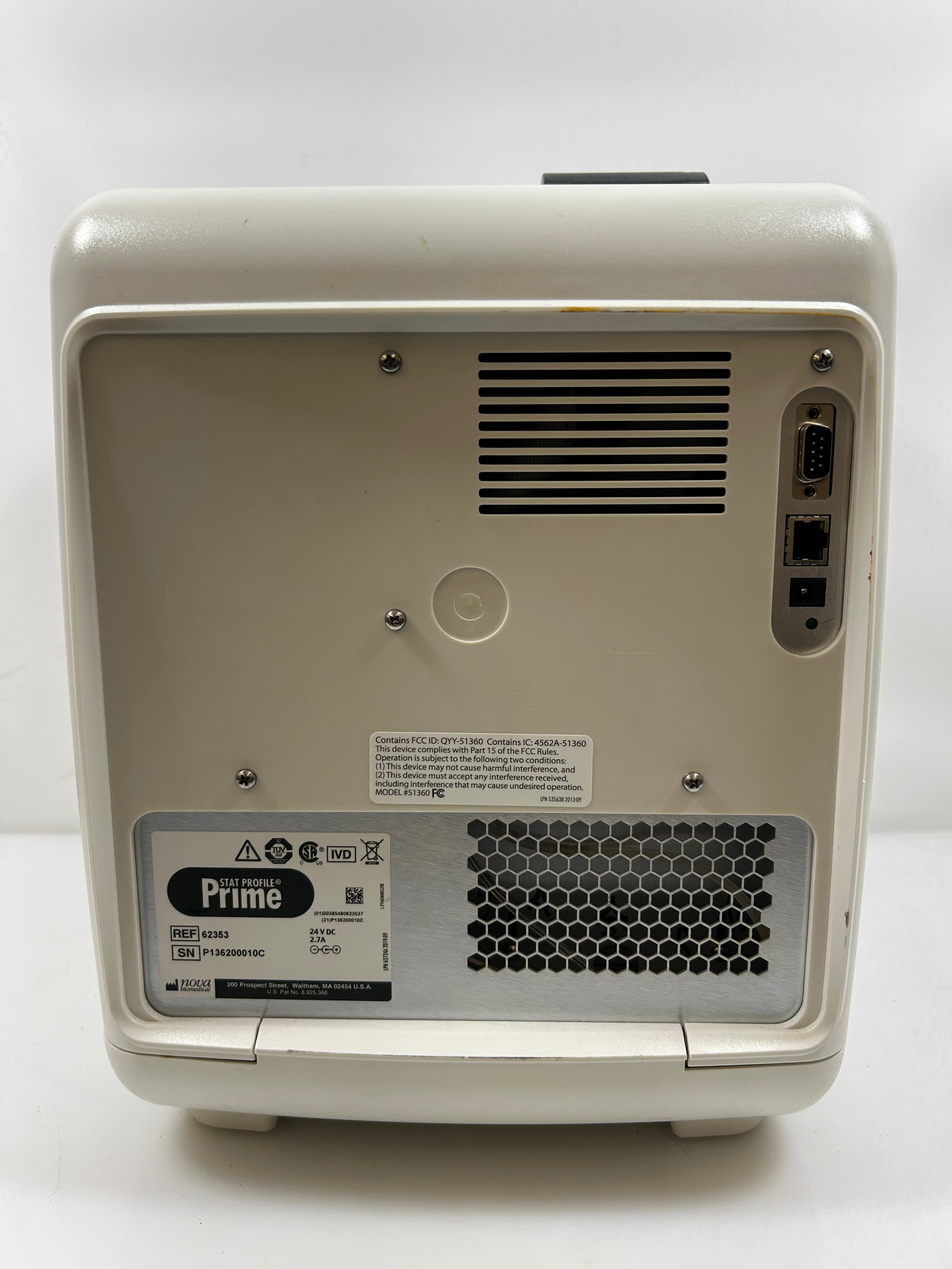 Nova Biomedical Stat Profile Prime ES Comp Plus With Tray Scanner