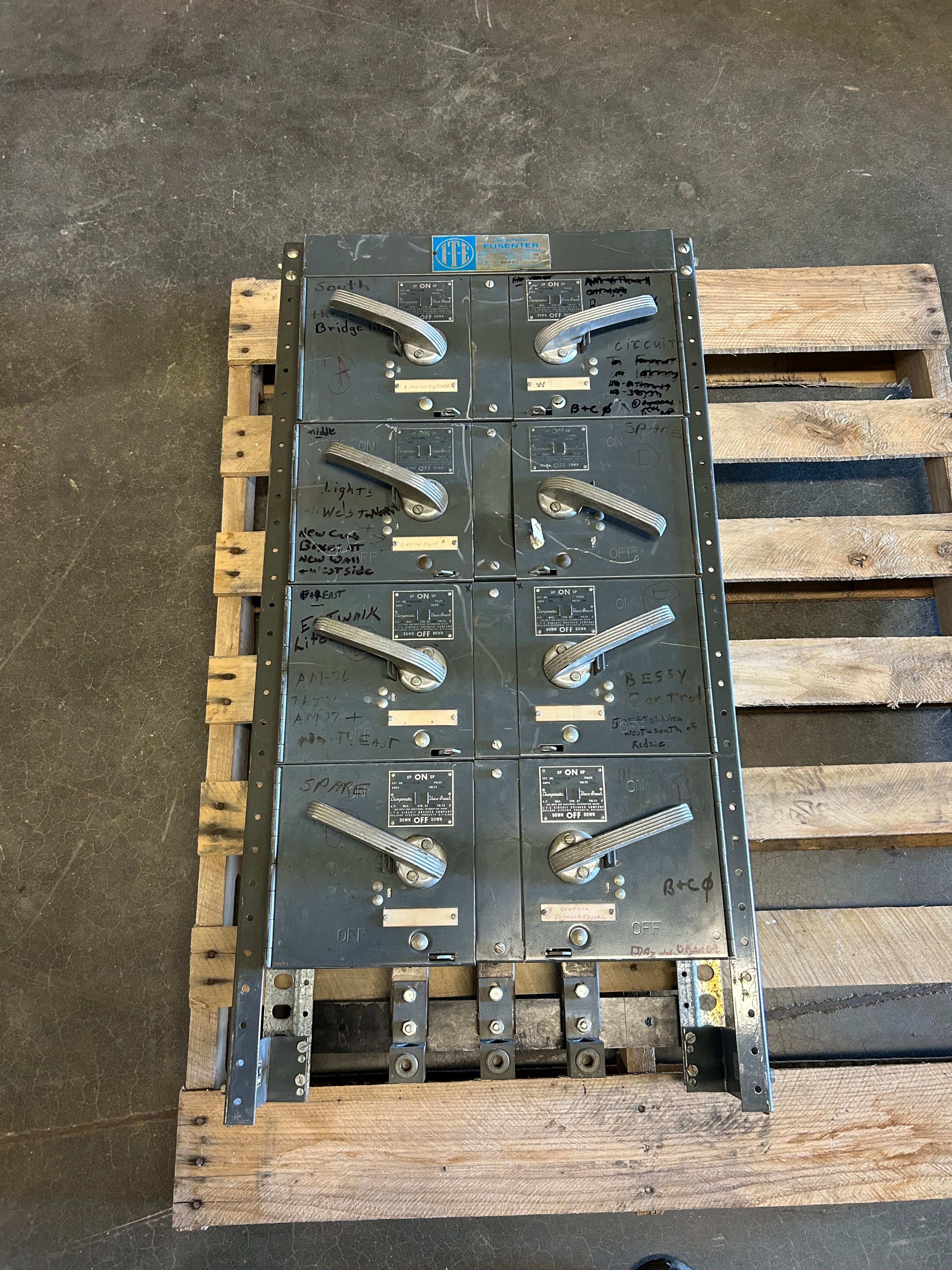 Clampmatic Fusenter VacuBreak Panel Board *Untested*