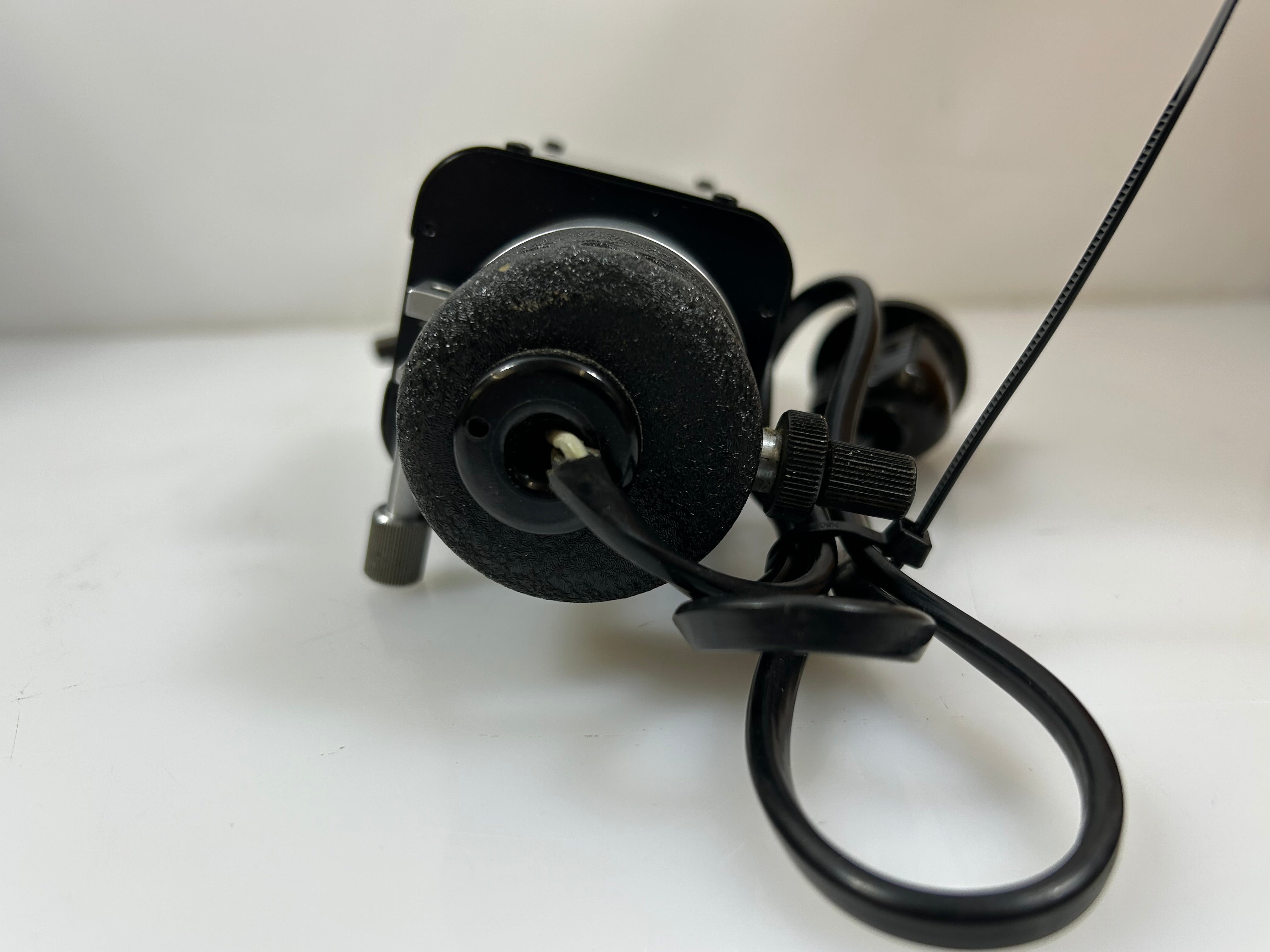 Vintage Leitz Laborlux II Binocular Microscope with Wood Case