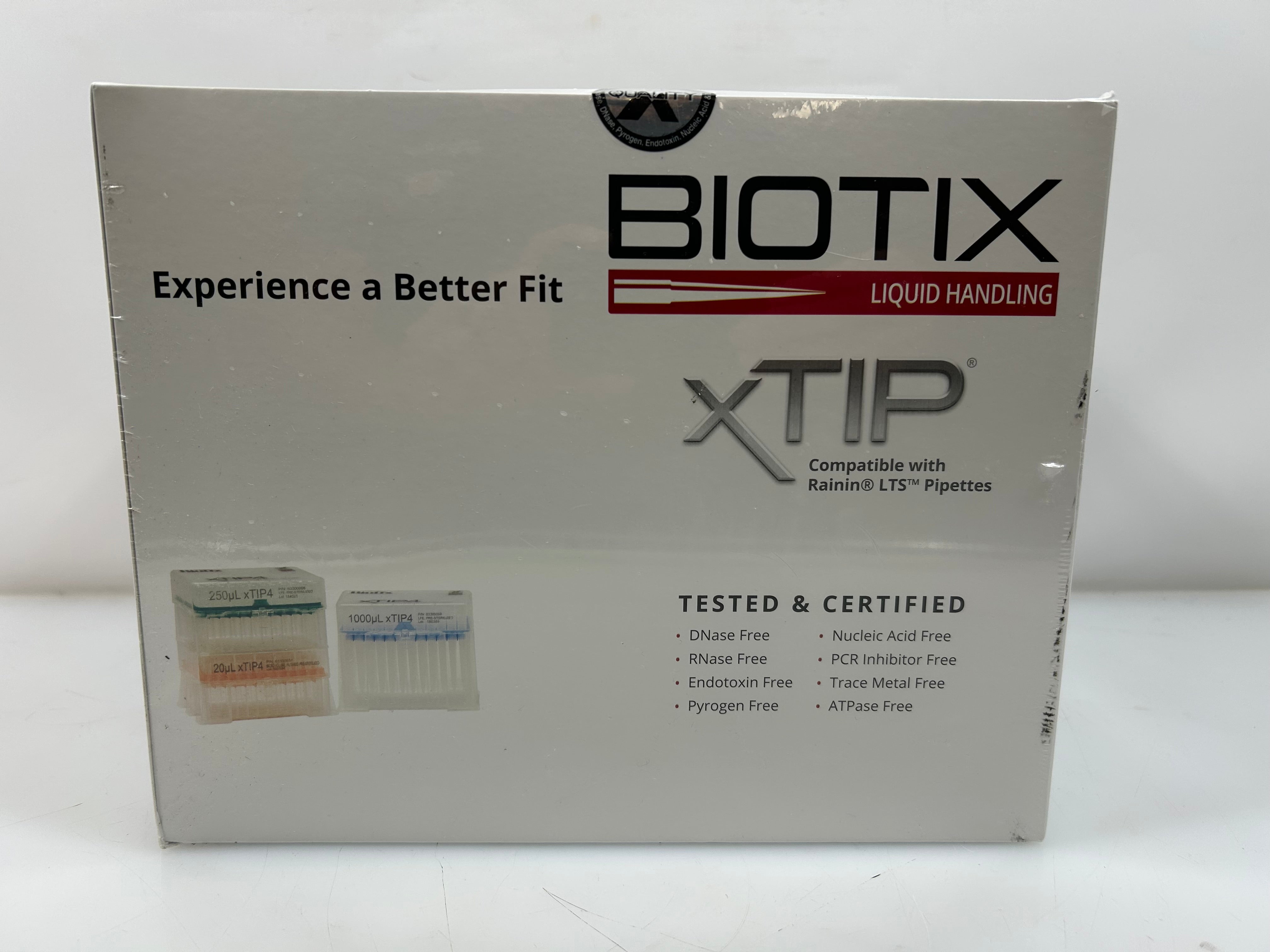Biotix XTIP4 Racked Pipette tips