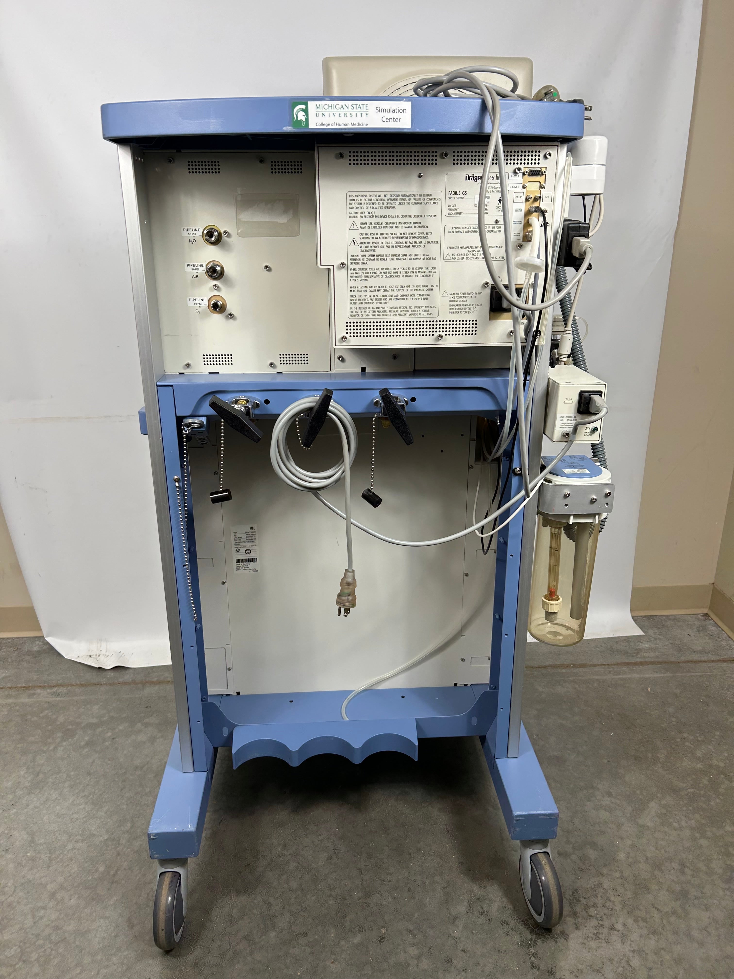 Drager Fabius GS Anesthsia Machine