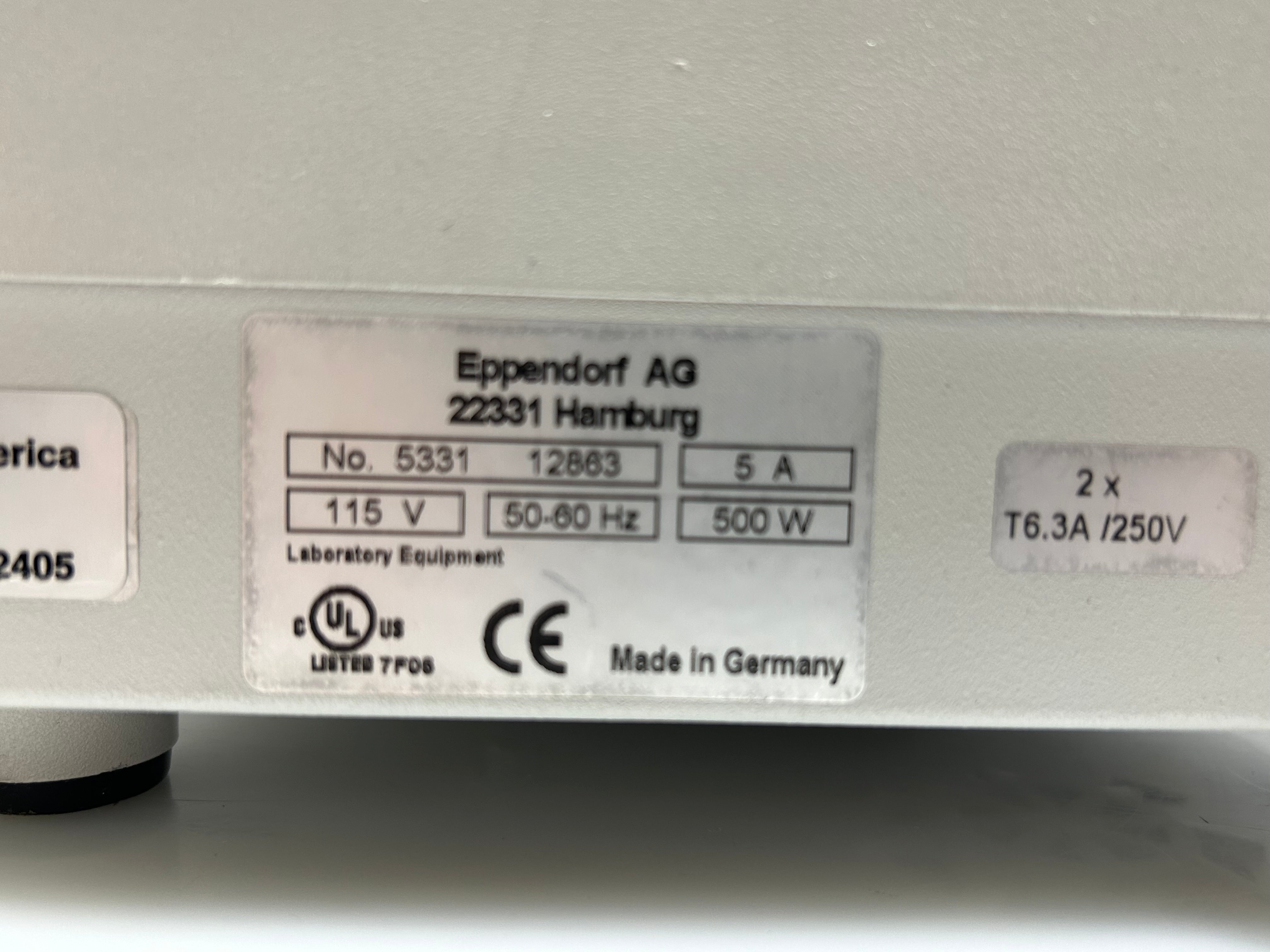 Eppendorf Mastercycler Gradient Model 5331 *Parts*