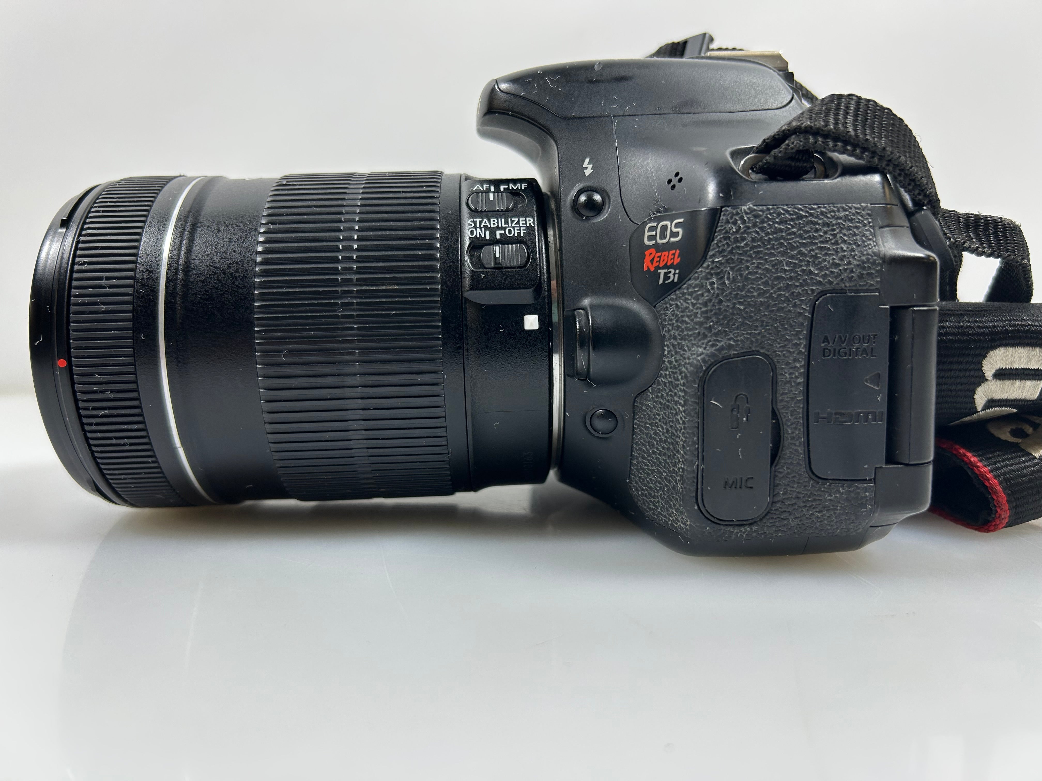 Canon Rebel T3i EOS 18-135mm Image Stabilizer Lens