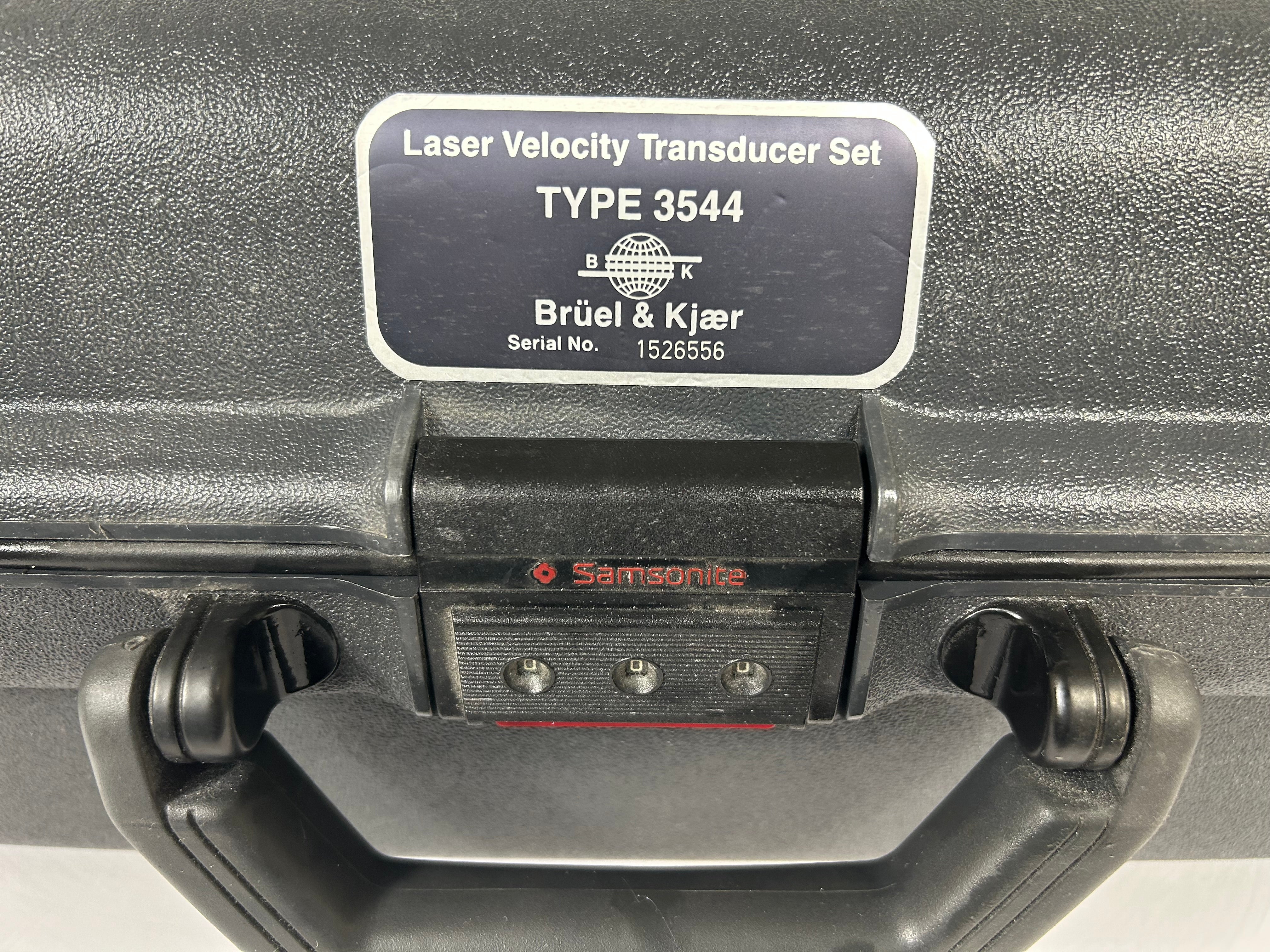 Bruel & Kjaer Helium-Neon Laser Velocity Transducer Set Type 3544
