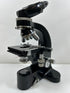 Vintage Leitz Laborlux II Binocular Microscope with Wood Case