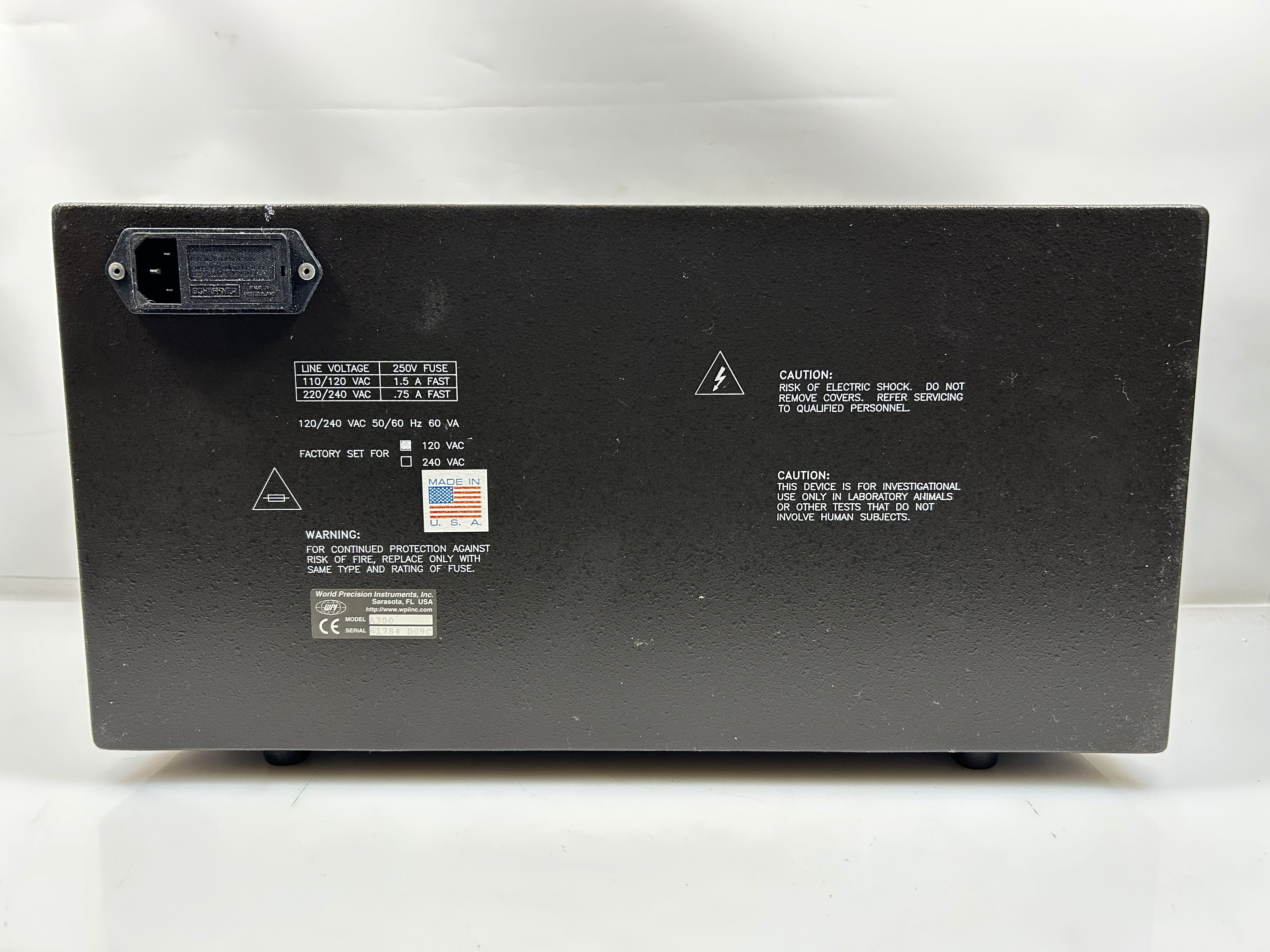 World Precision Instruments Pulsemaster A300
