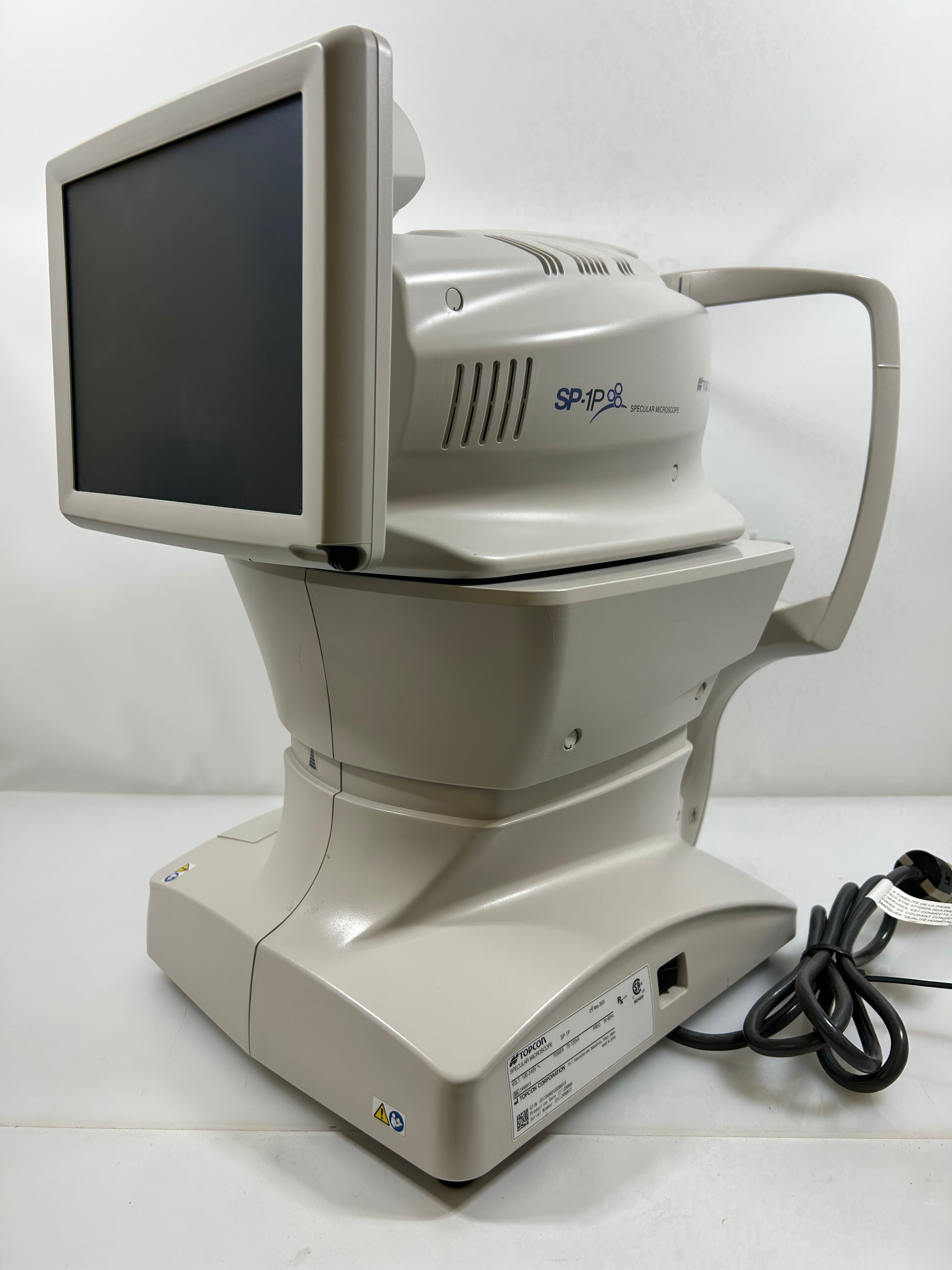 Topcon SP-1P Specular Microscope Automated Corneal Endothelium Imaging *Untested*