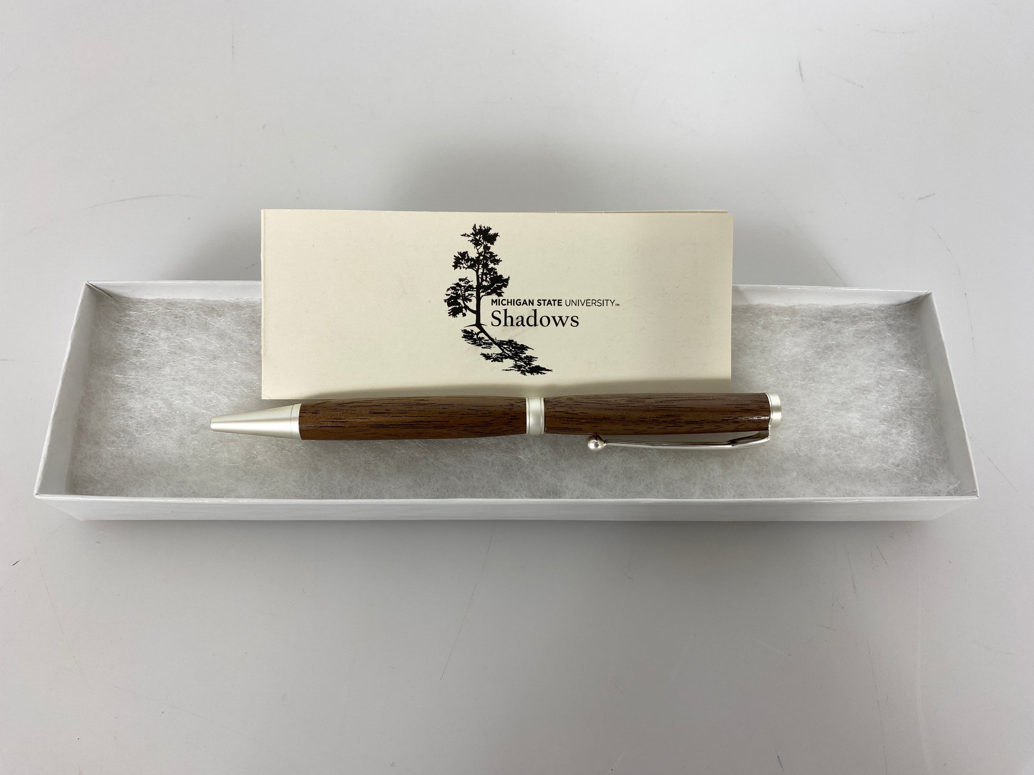 MSU Shadows Classic Pen Walnut