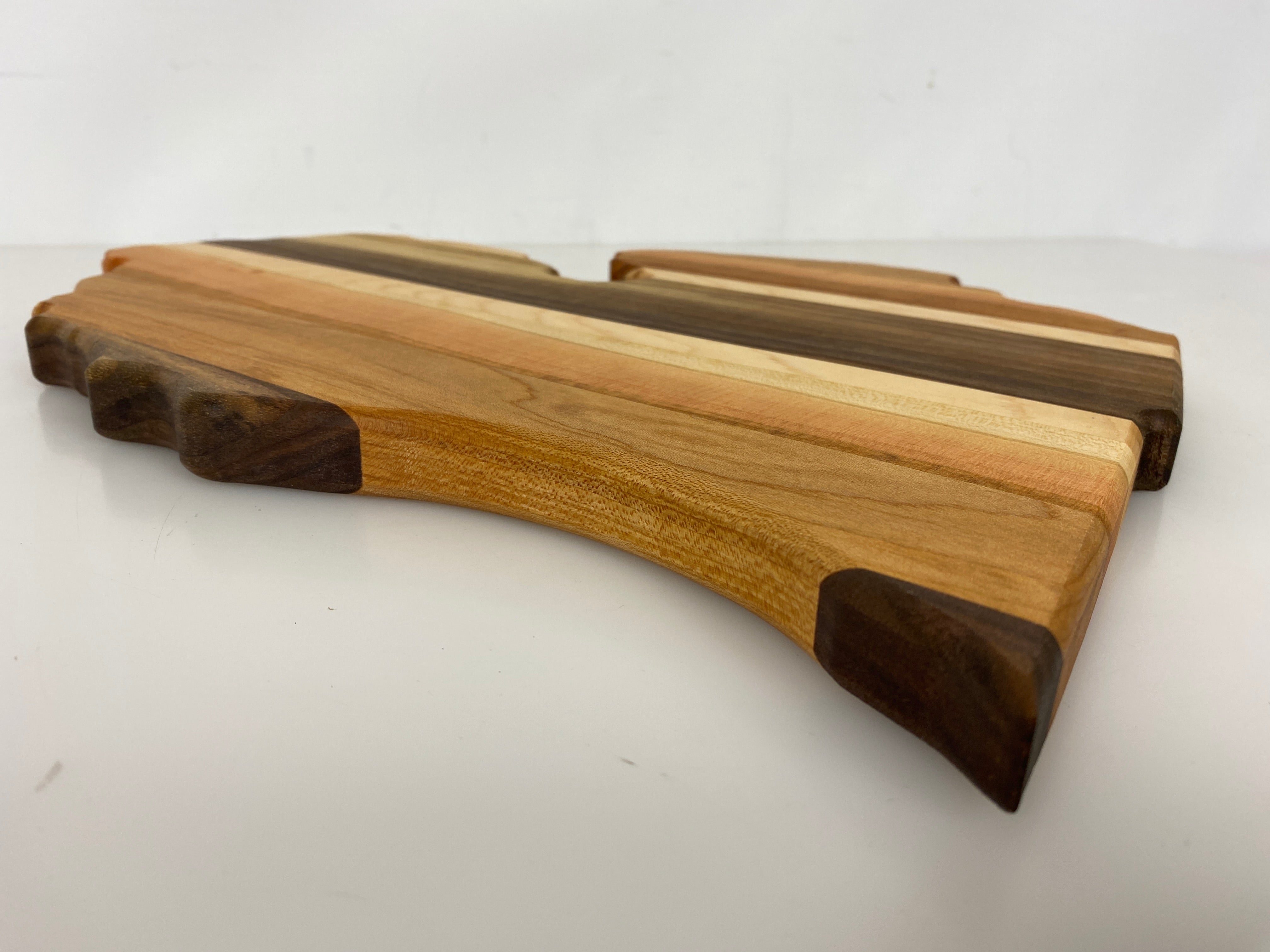 MSU Shadows State of Michigan Cutting Board Style 10