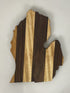MSU Shadows State of Michigan Cutting Board Style 9