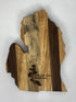 MSU Shadows State of Michigan Cutting Board Style 9