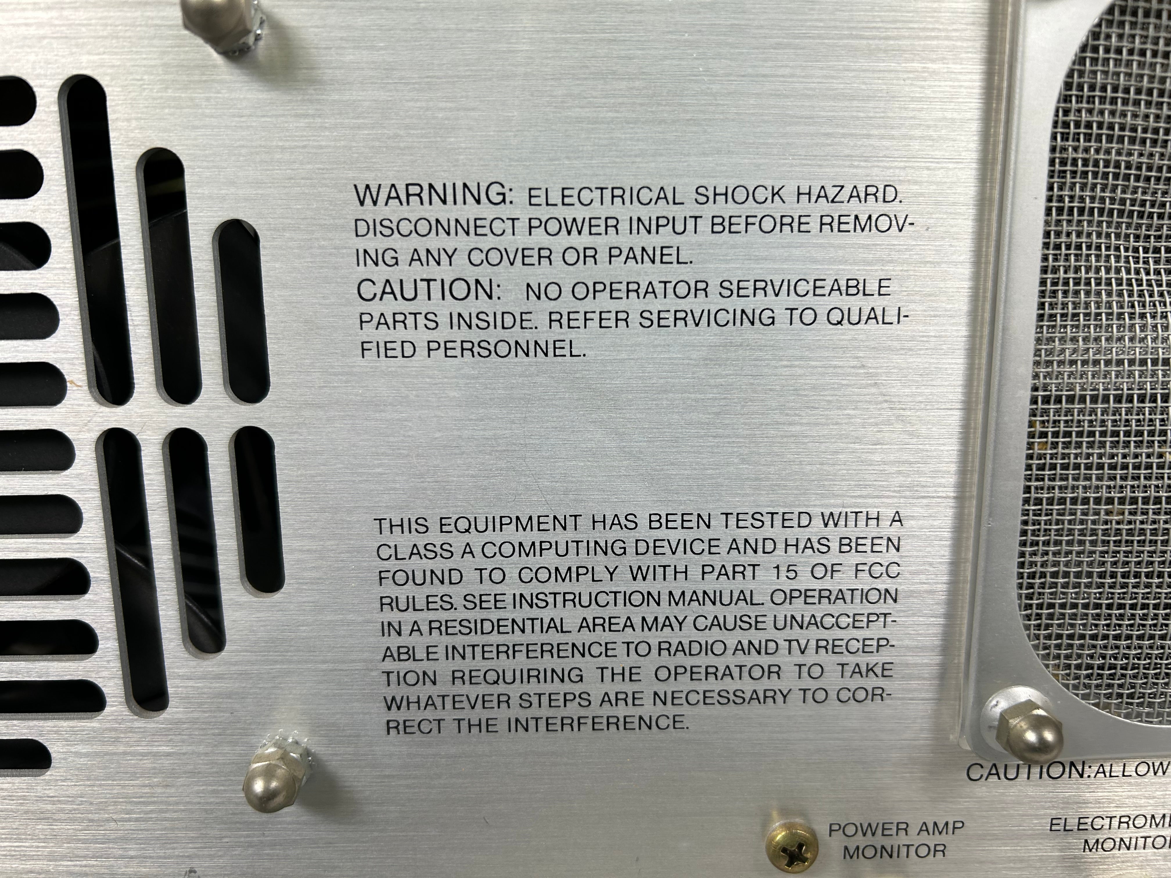 EG&G Princeton Applied Research Model 273 Potentiostat/Galvanostat *Untested*