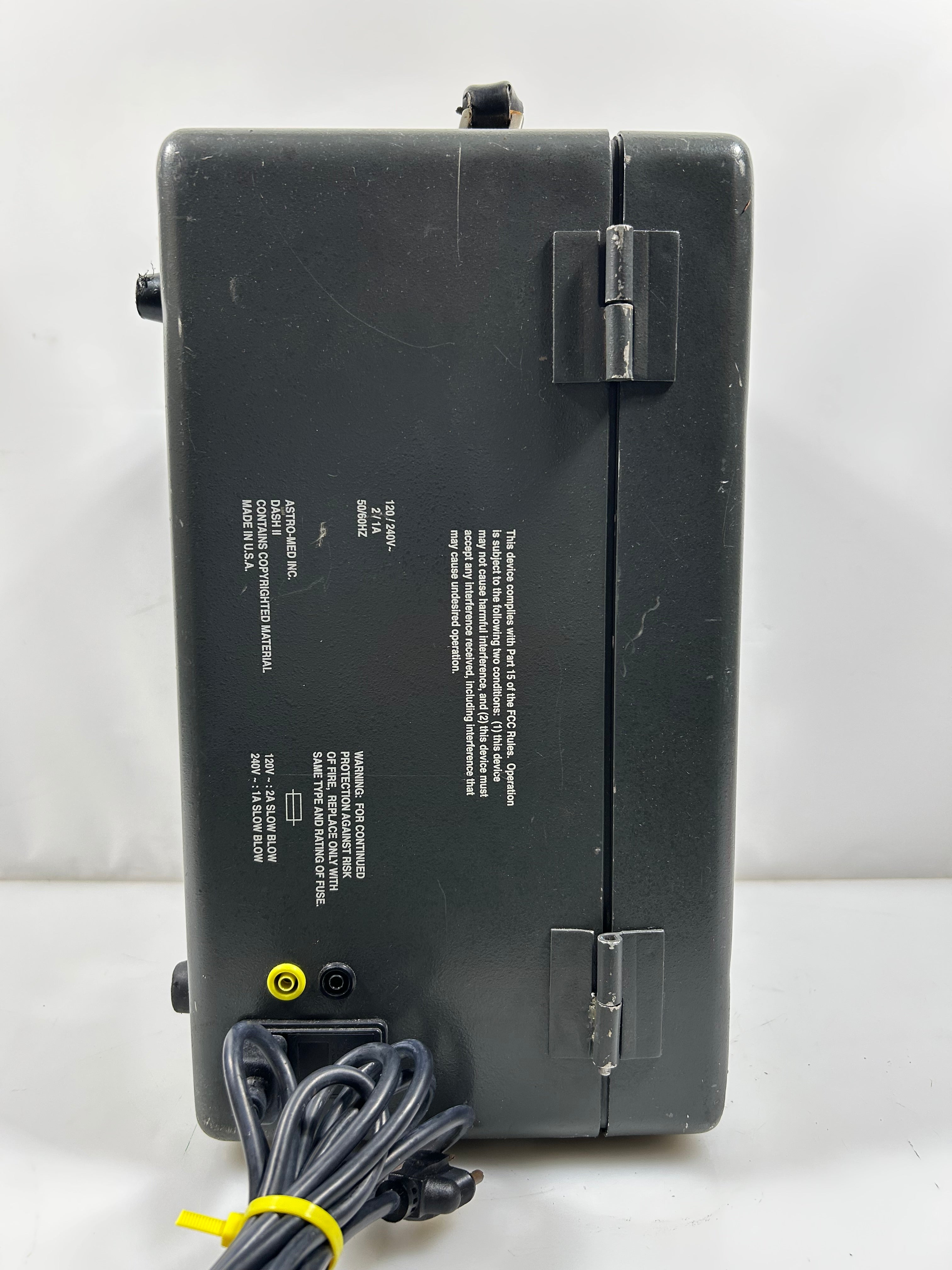 Astro-Med Dash II Portable Two-Channel Field Chart Recorder