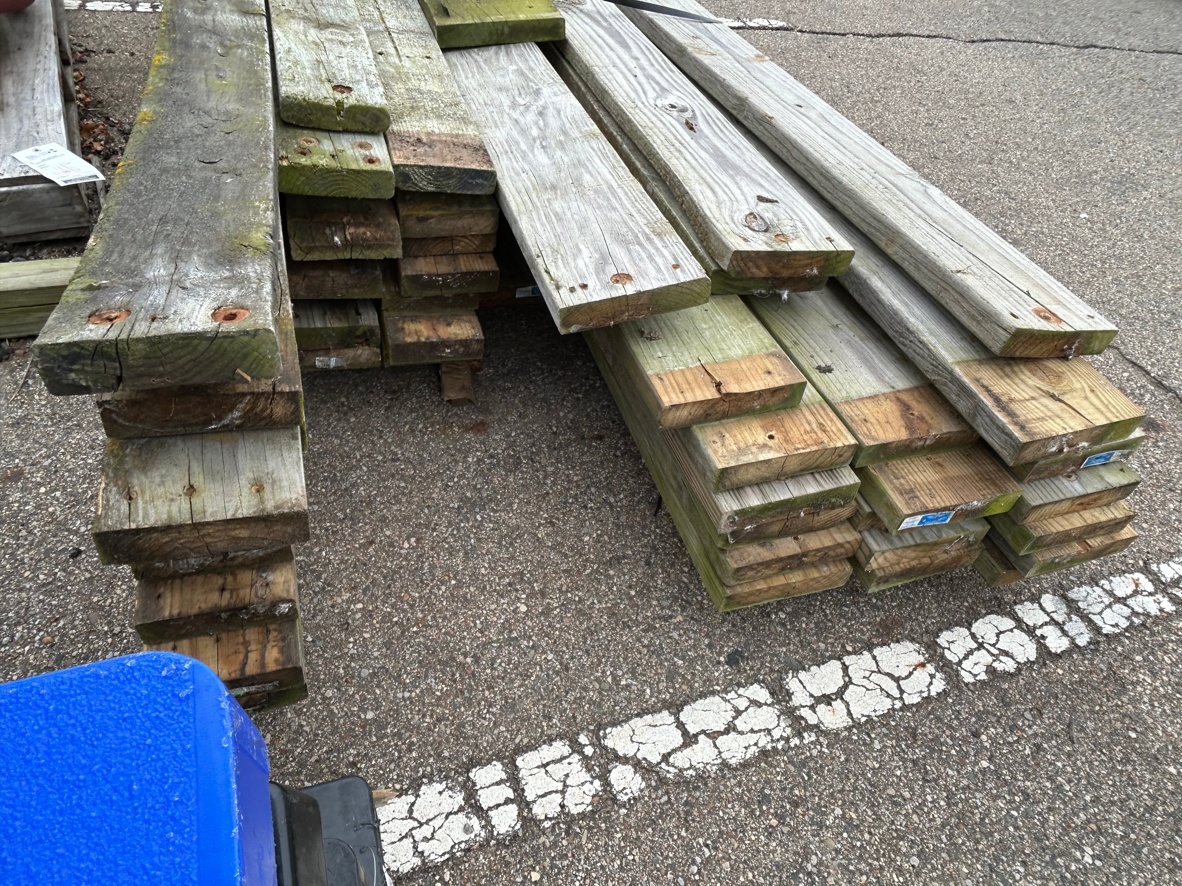 Large Assortment of Lumber #2