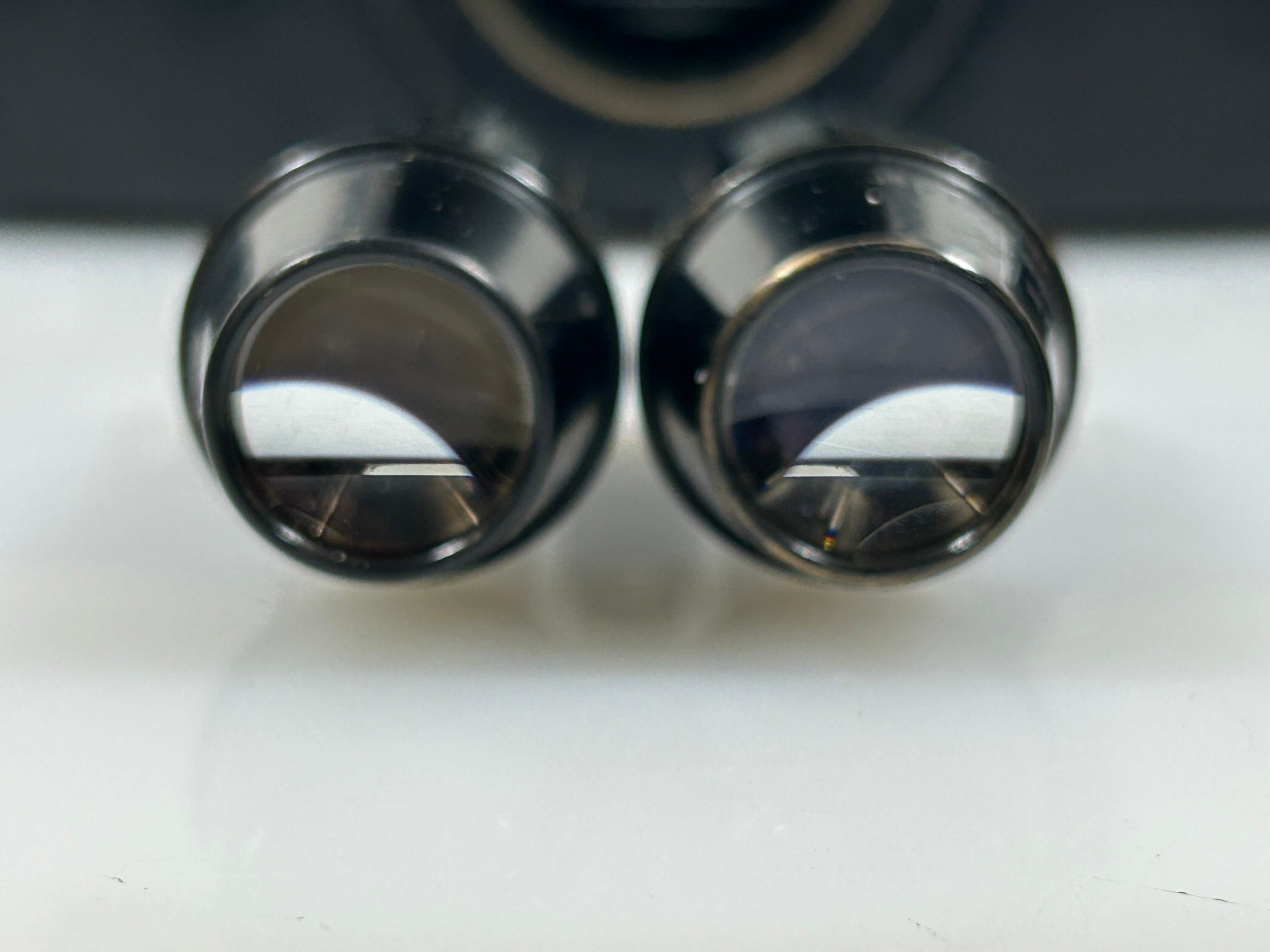 Vintage Leitz Laborlux II Binocular Microscope with Wood Case