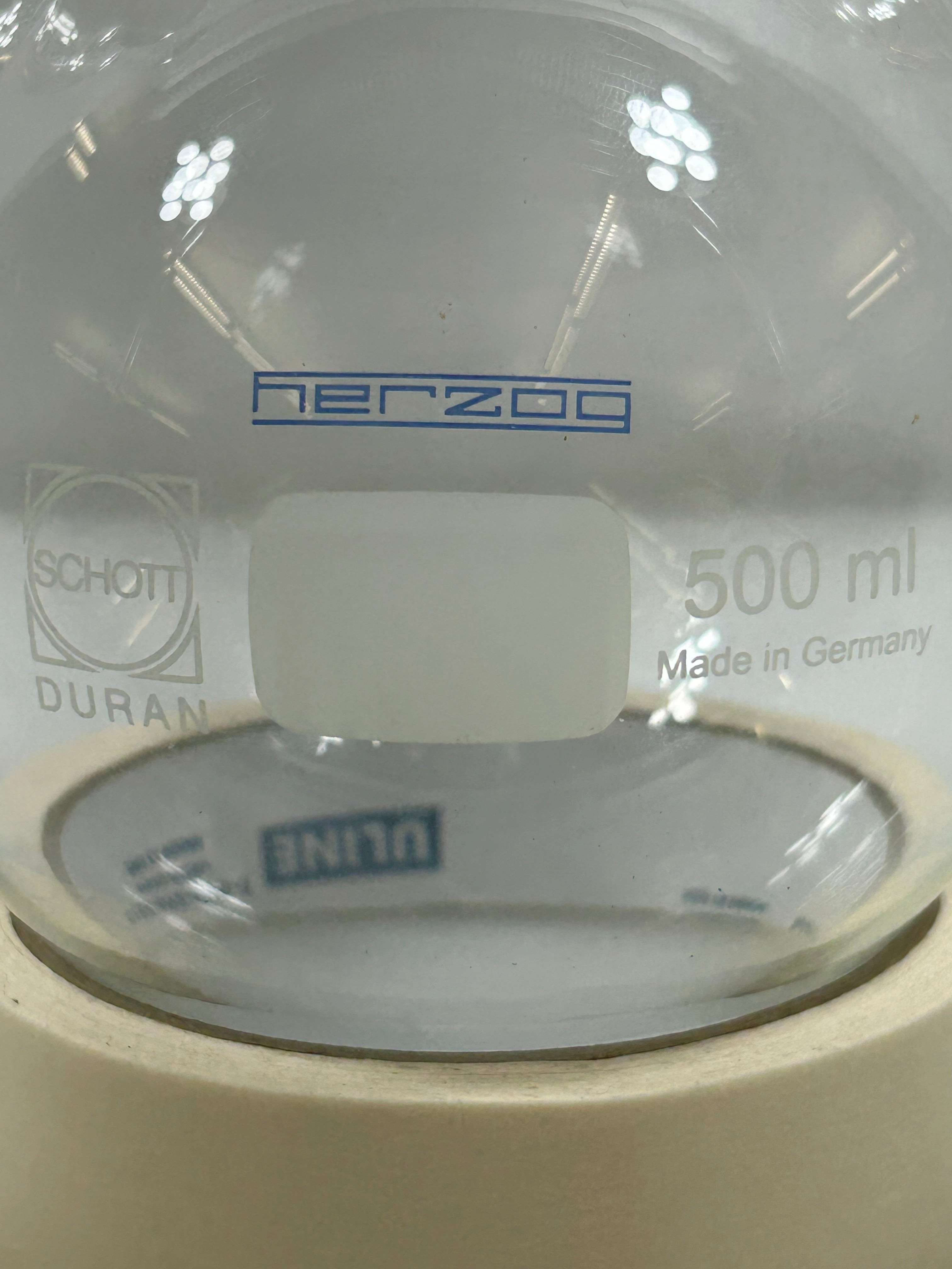 Lab Glass 500ml Three Neck Round Bottom Boiling Flask