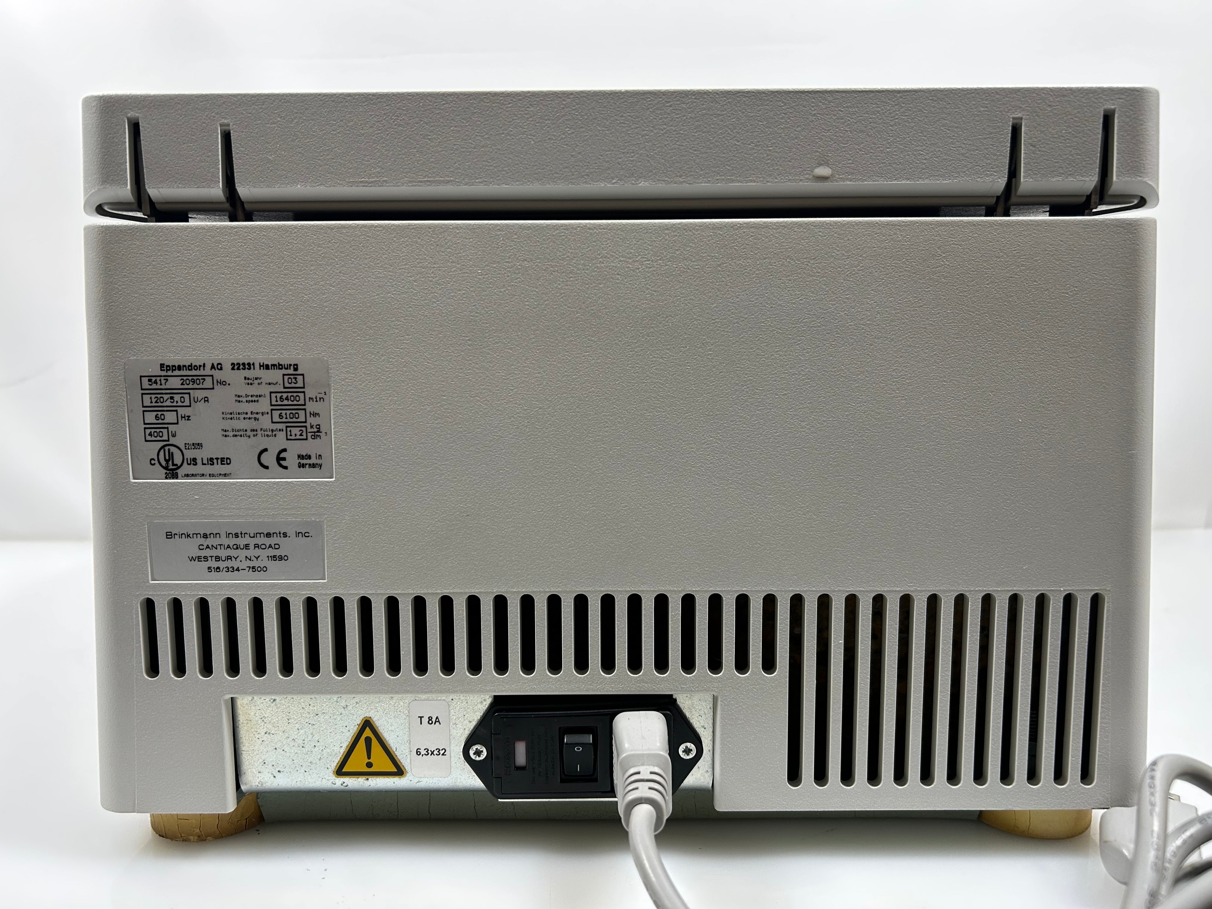 Eppendorf 5417C Benchtop Centrifuge
