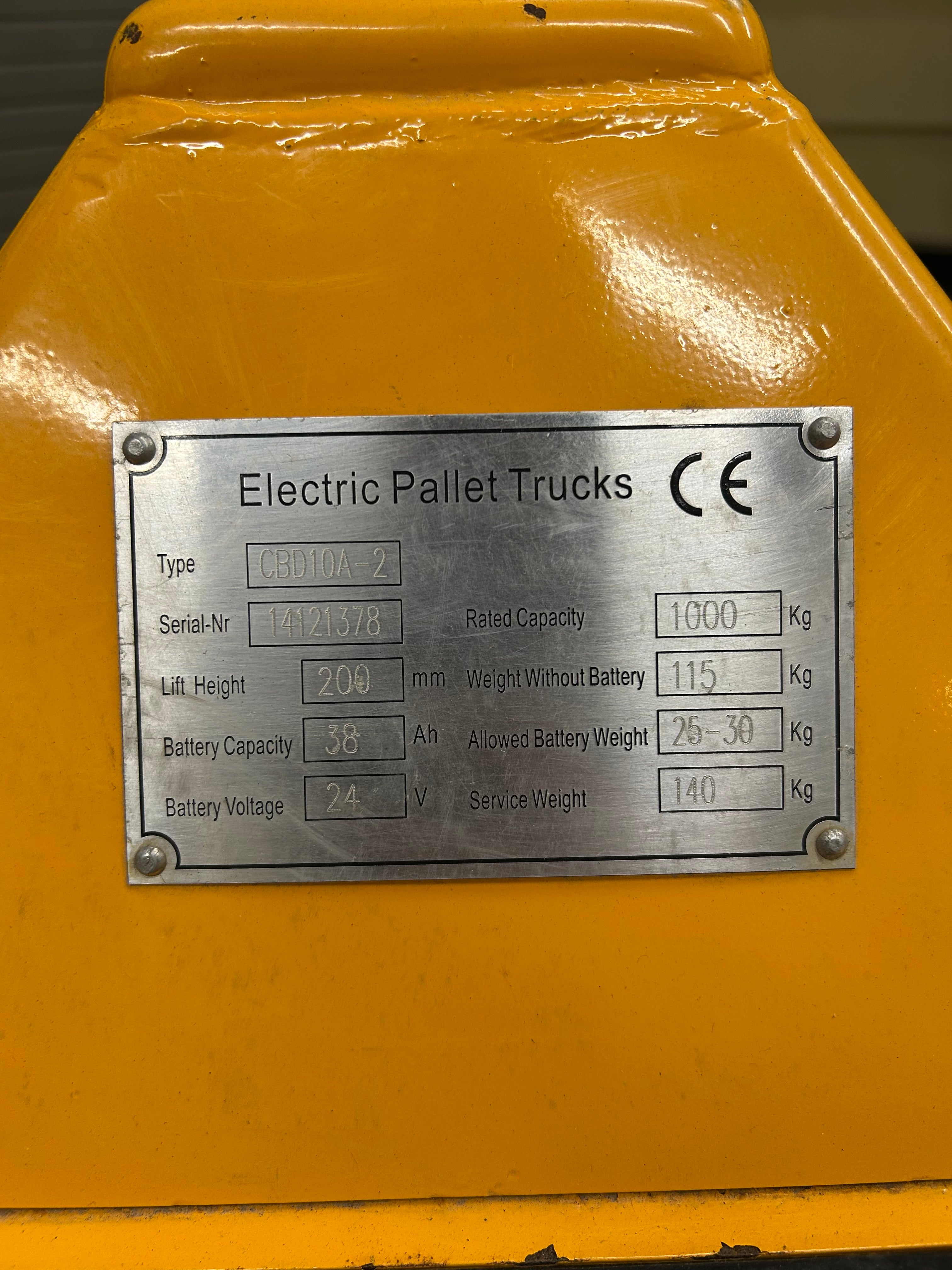Wesco Electric Pallet Truck *Parts or Repair*