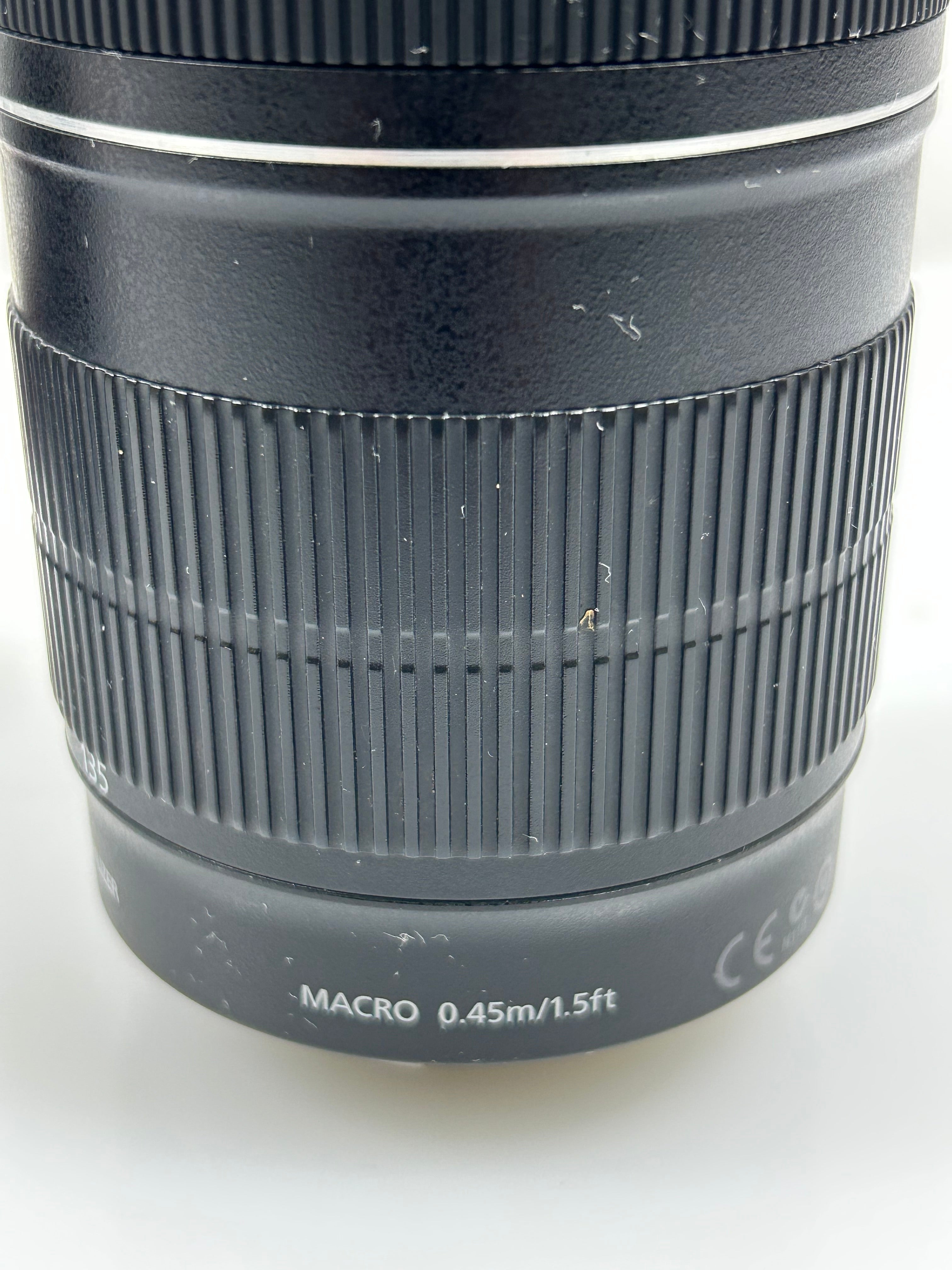 Canon Rebel T3i EOS 18-135mm Image Stabilizer Lens