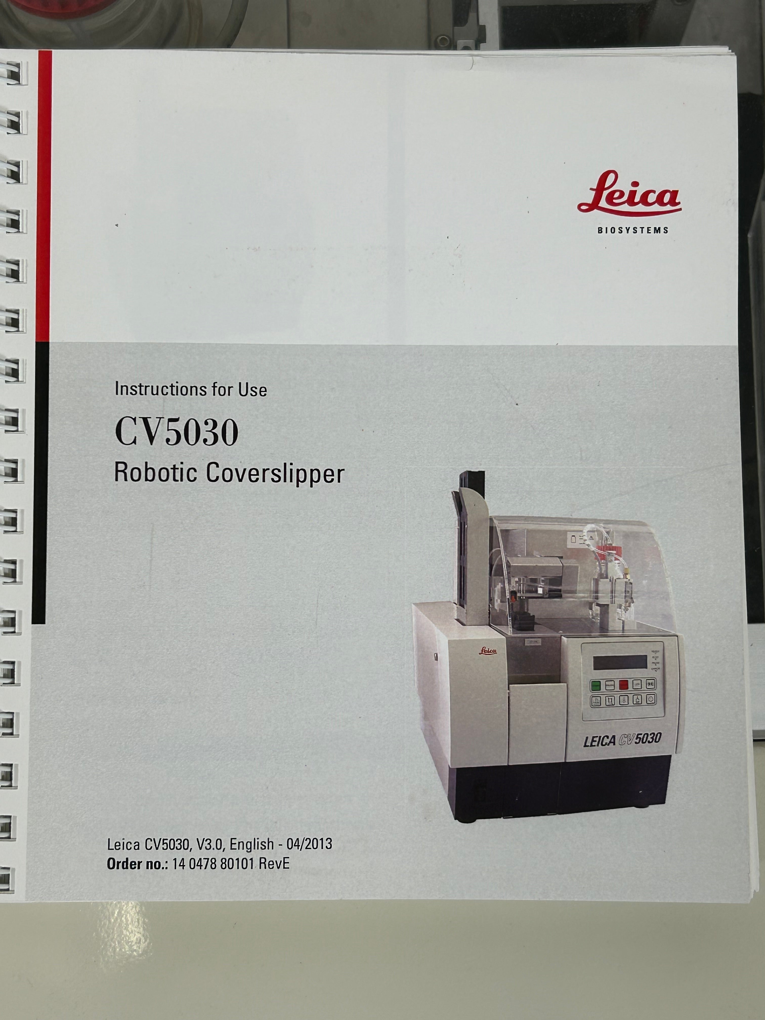 Leica CV5030Fully Automated Glass Coverslipper *Parts*