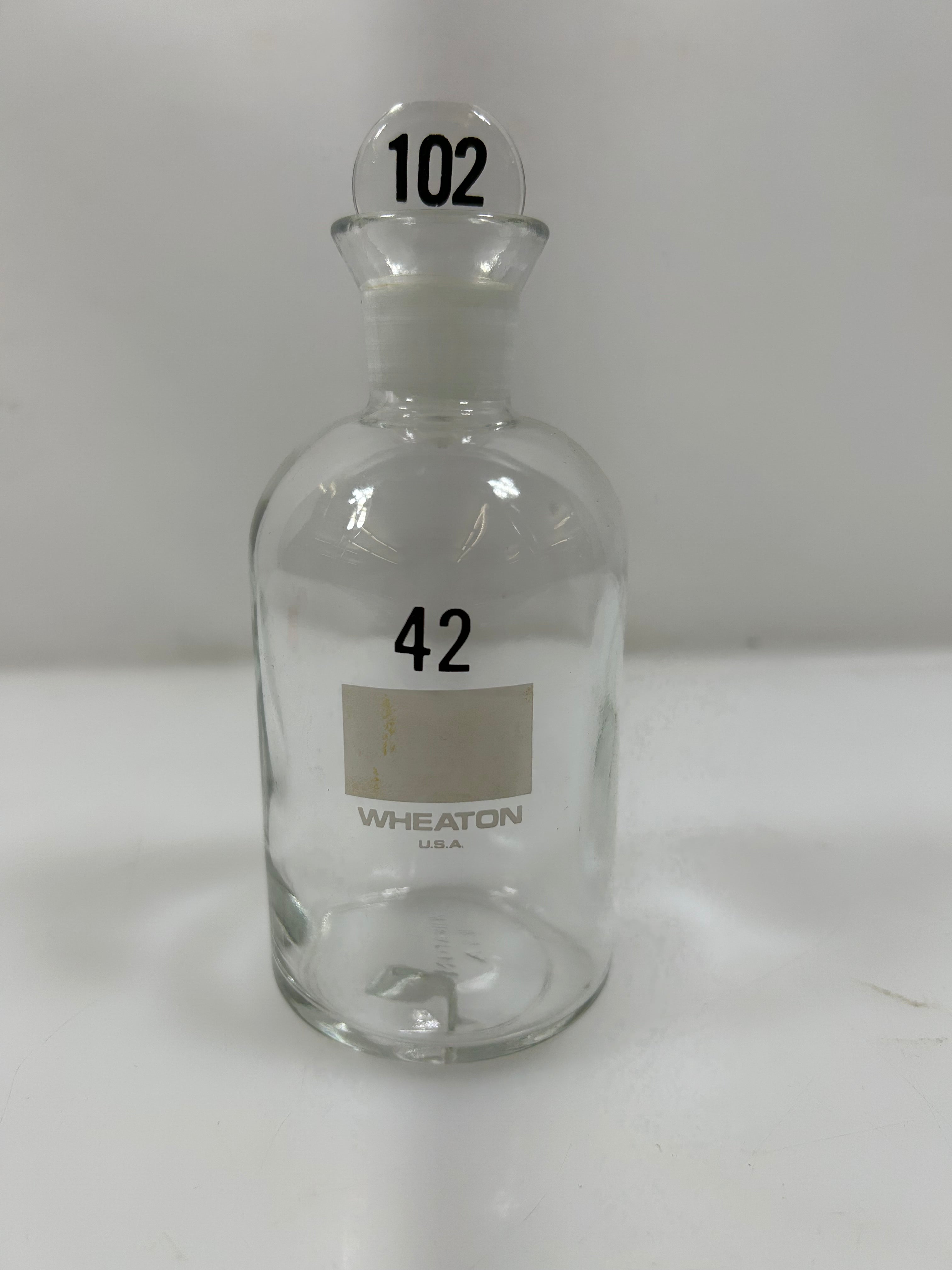 Lab Glass 300ml Wheaton BOD (Biological Oxygen Demand) Bottle