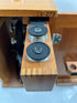 Vintage Bausch and Lomb Student Microscope with Wood Case