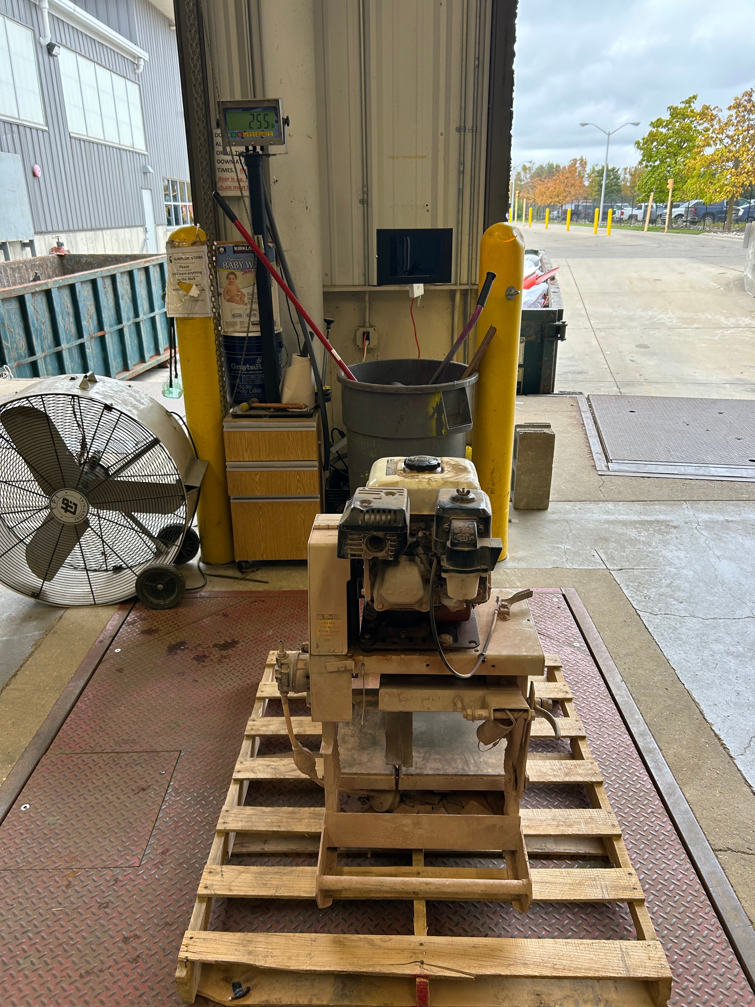 EDCO Gas Powered Masonry Saw *Parts or Repair*