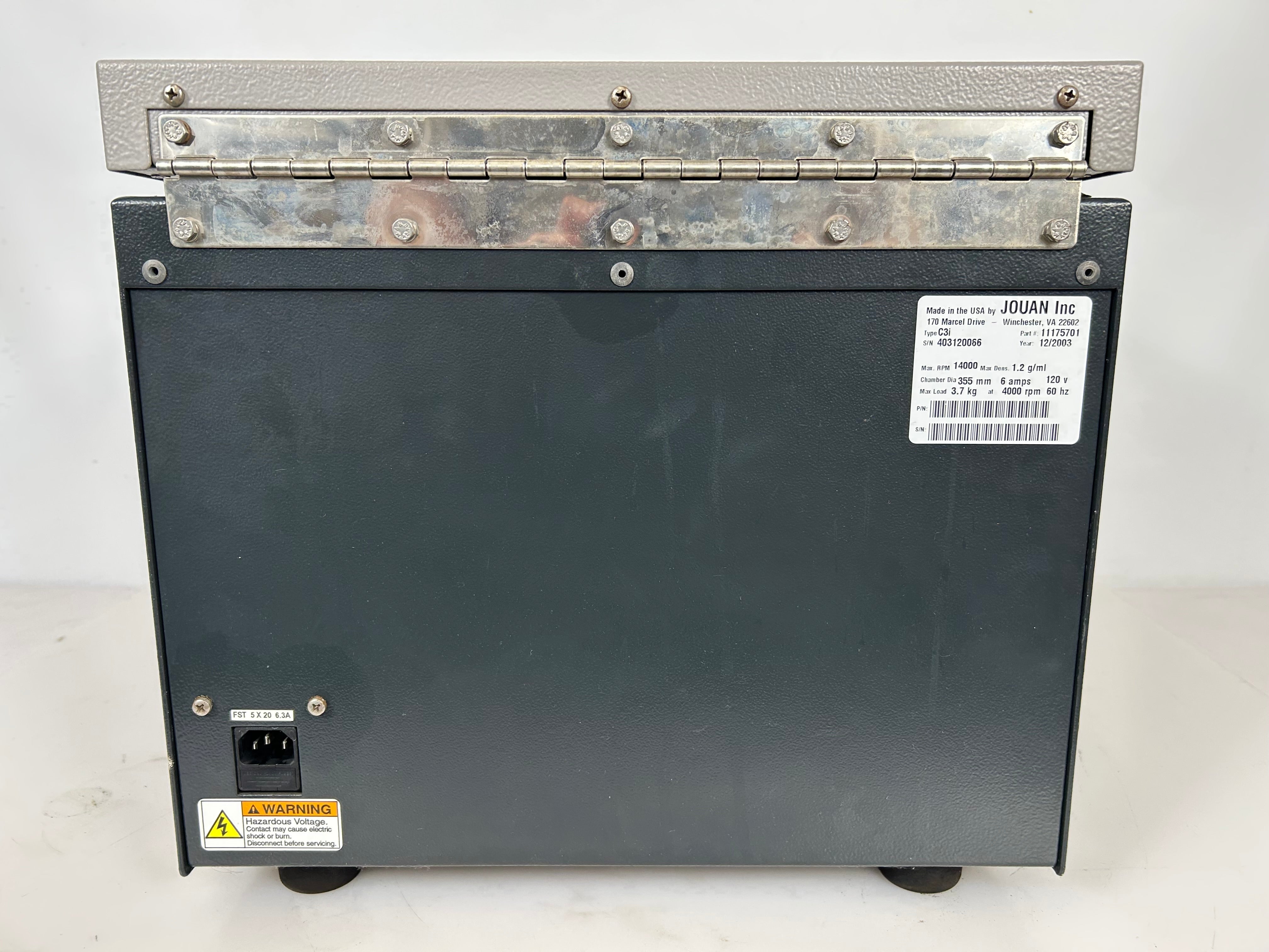 Jouan C3i Centrifuge