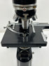 Vintage Leitz Laborlux II Binocular Microscope with Wood Case