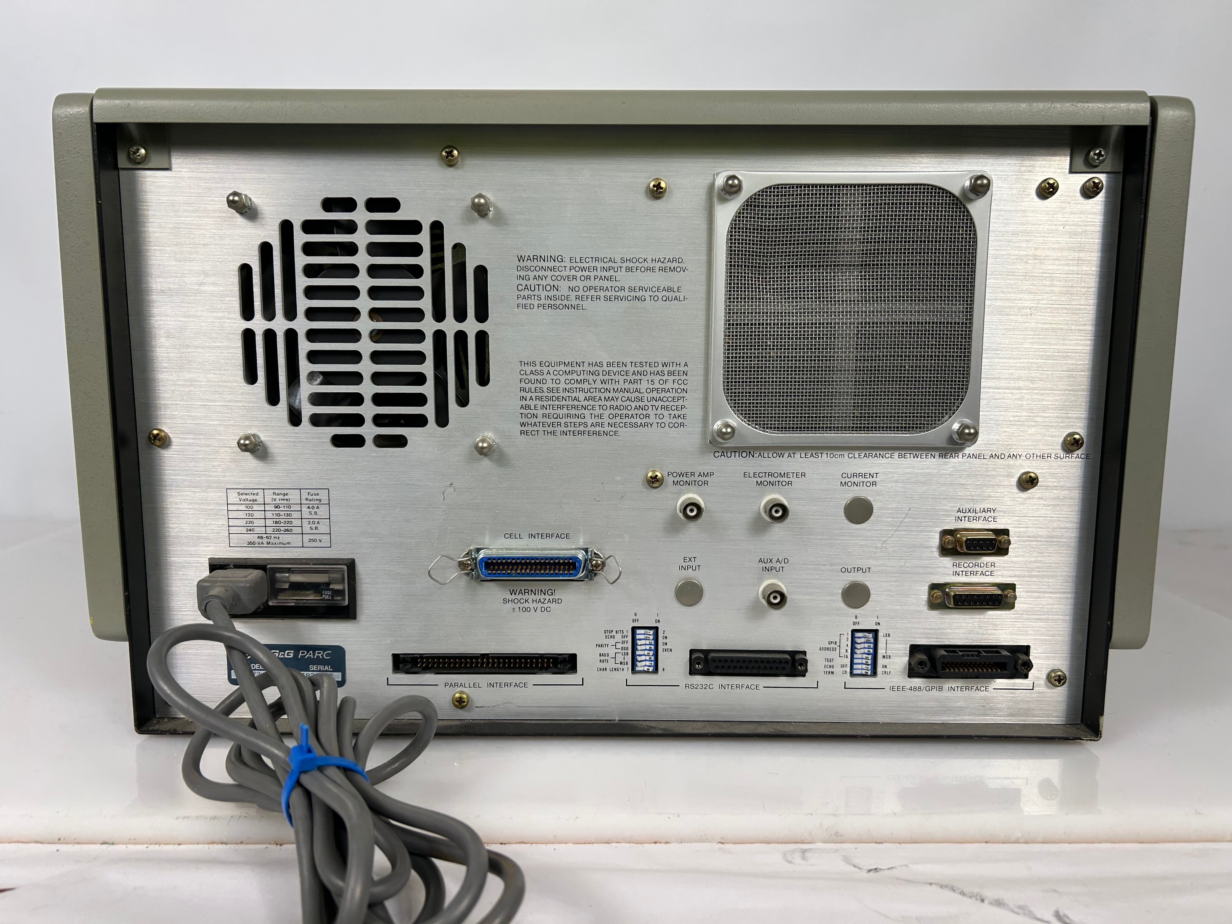 EG&G Princeton Applied Research Model 273 Potentiostat/Galvanostat *Untested*