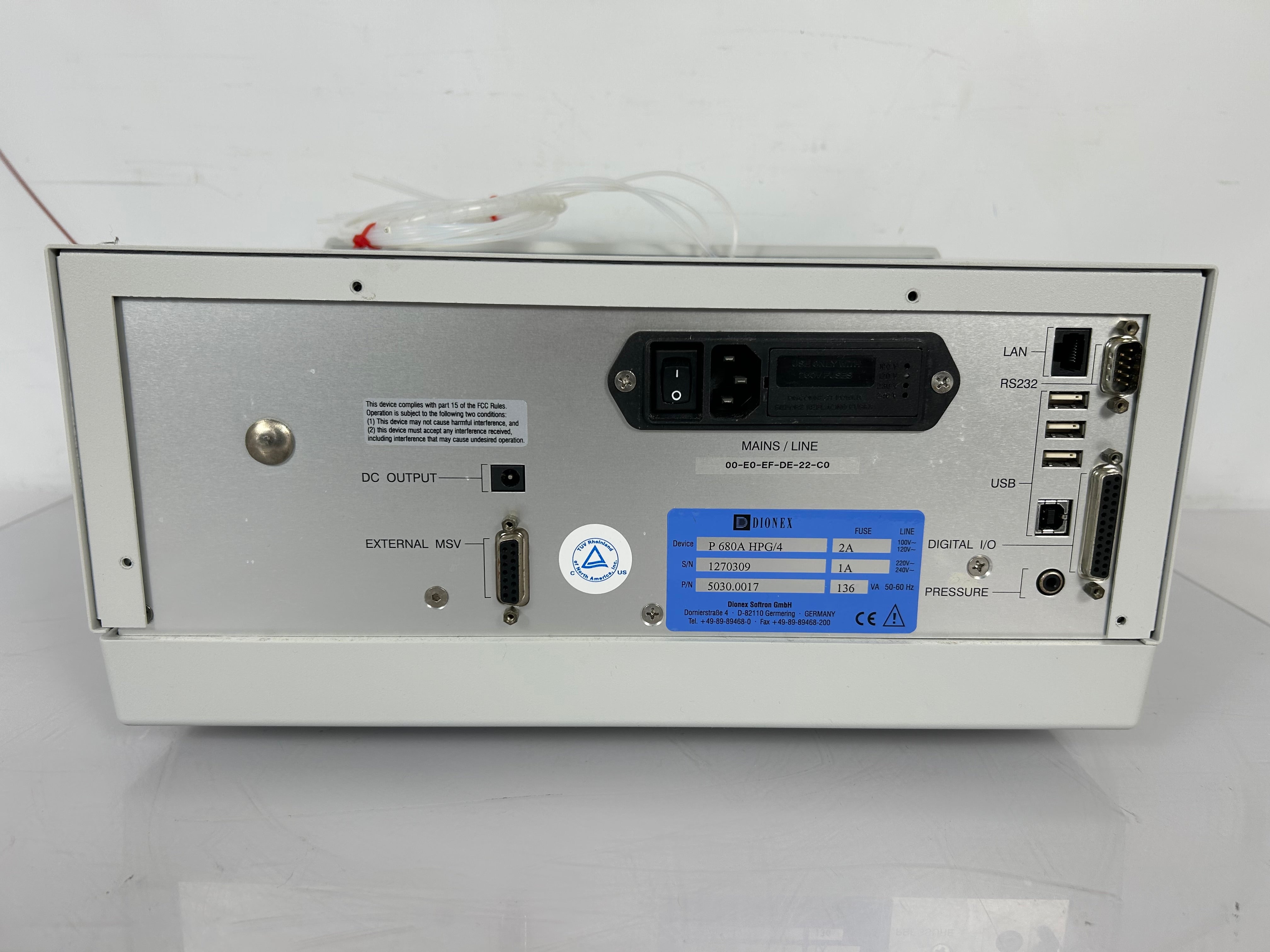 Dionex P680 Binary Gradient Analytical HPLC Pump *Parts*