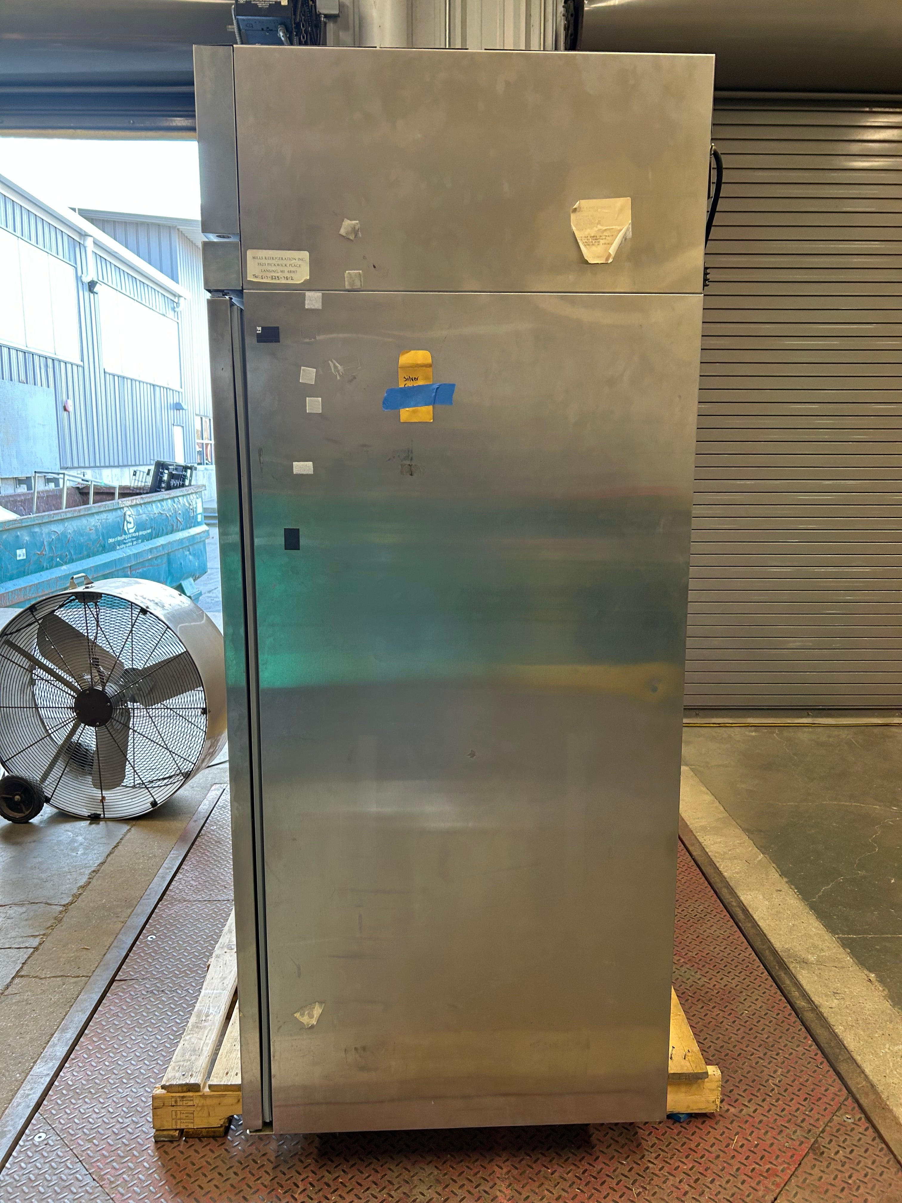 Thermo Scientific/Revco Two-Door Commercial Upright Stainless Steel Laboratory Refrigerator/Freezer