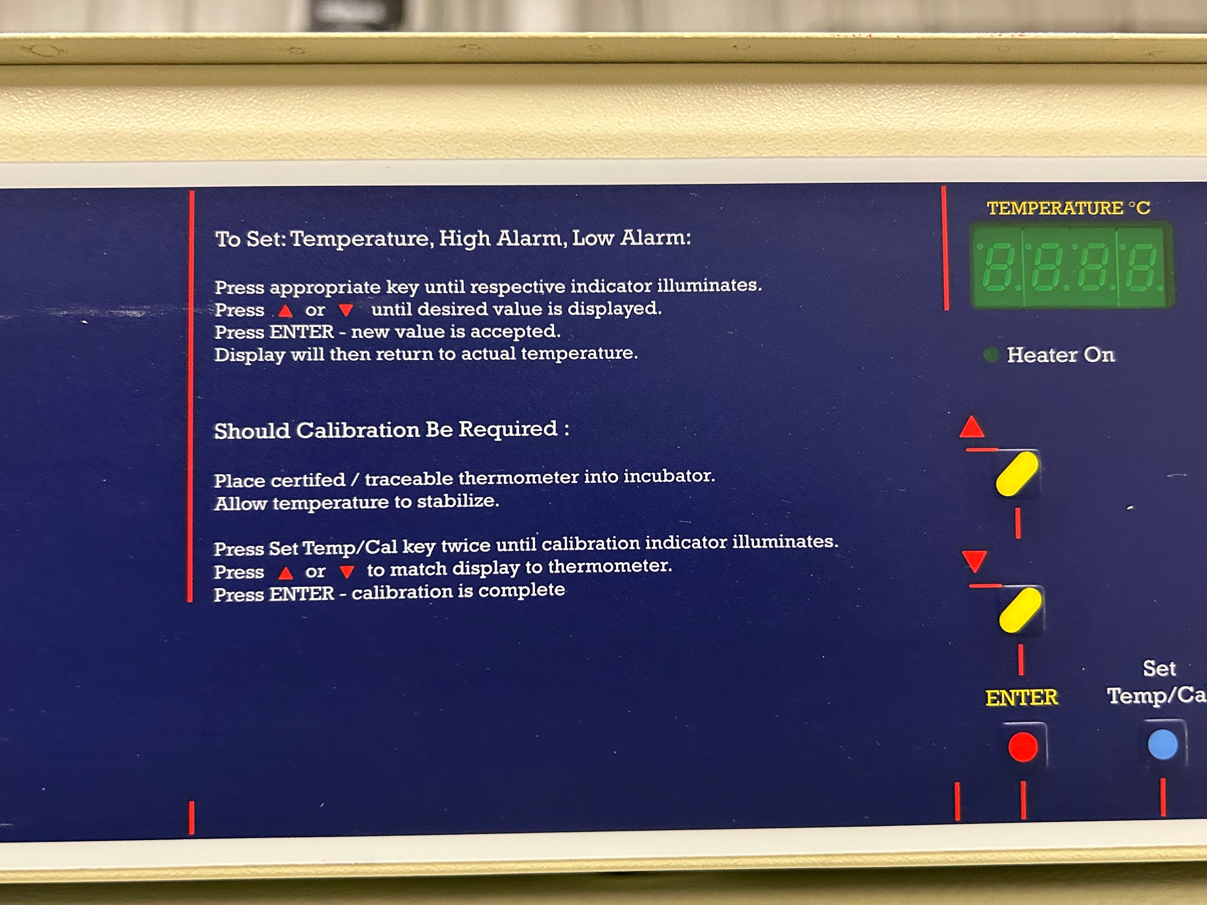 Precision Scientific Low Temperature Incubator 815