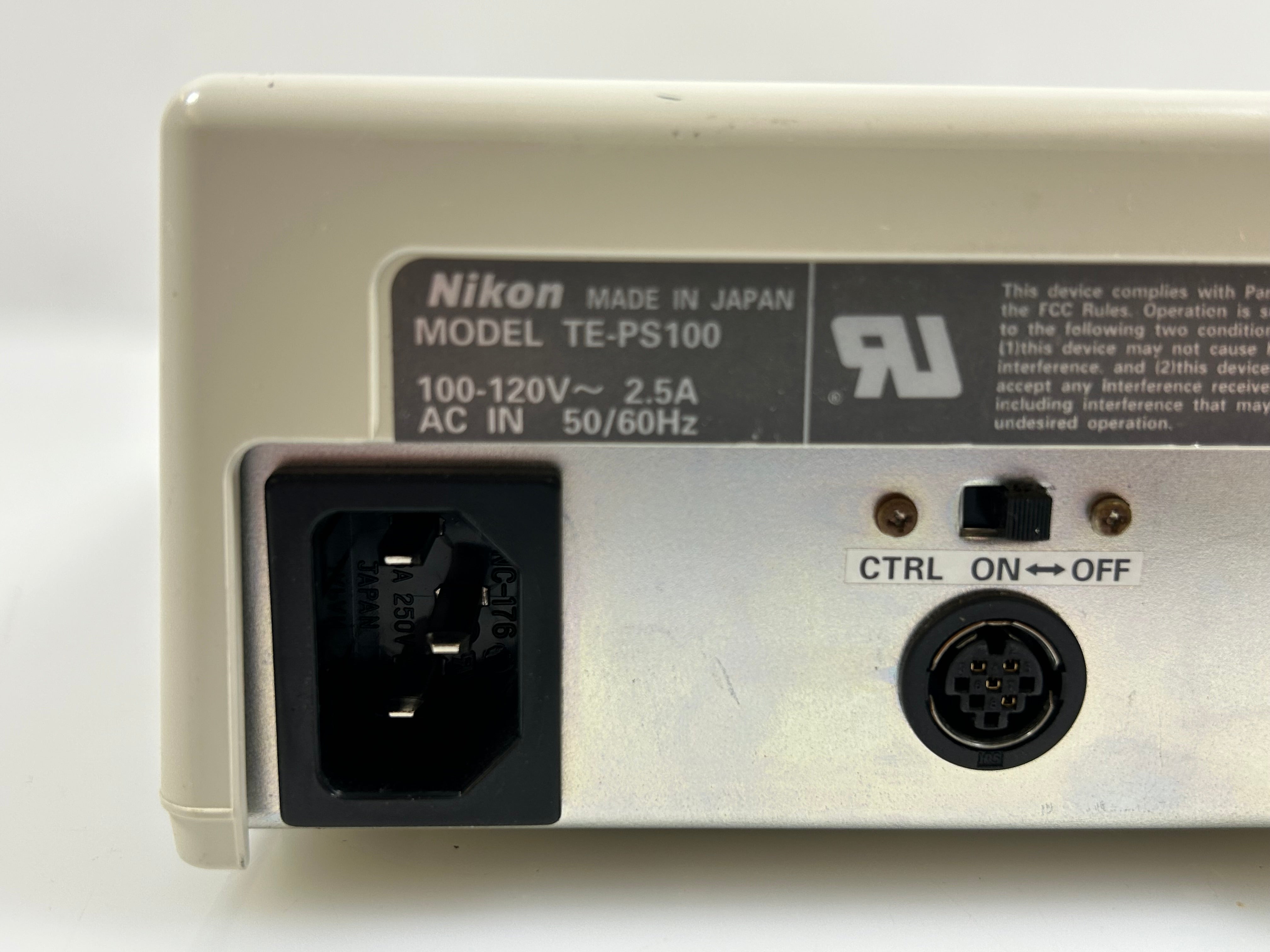 Nikon TE-PS100 Power Supply *Untested*