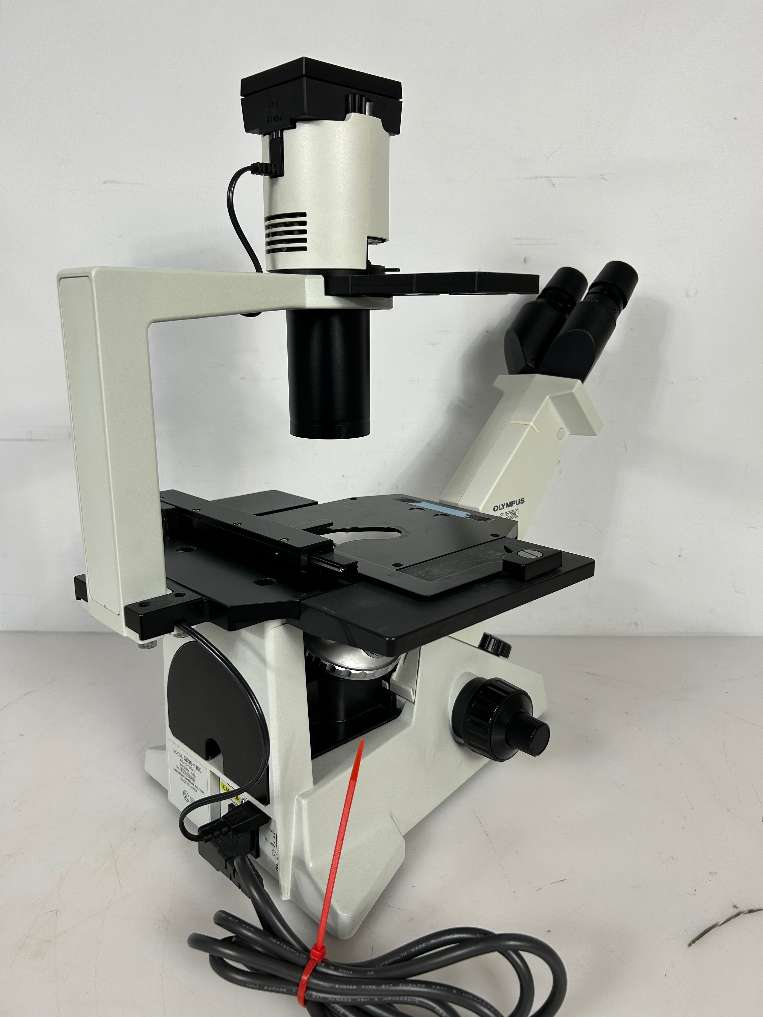 Olympus CK30 Inverted Phase Contrast Microscope