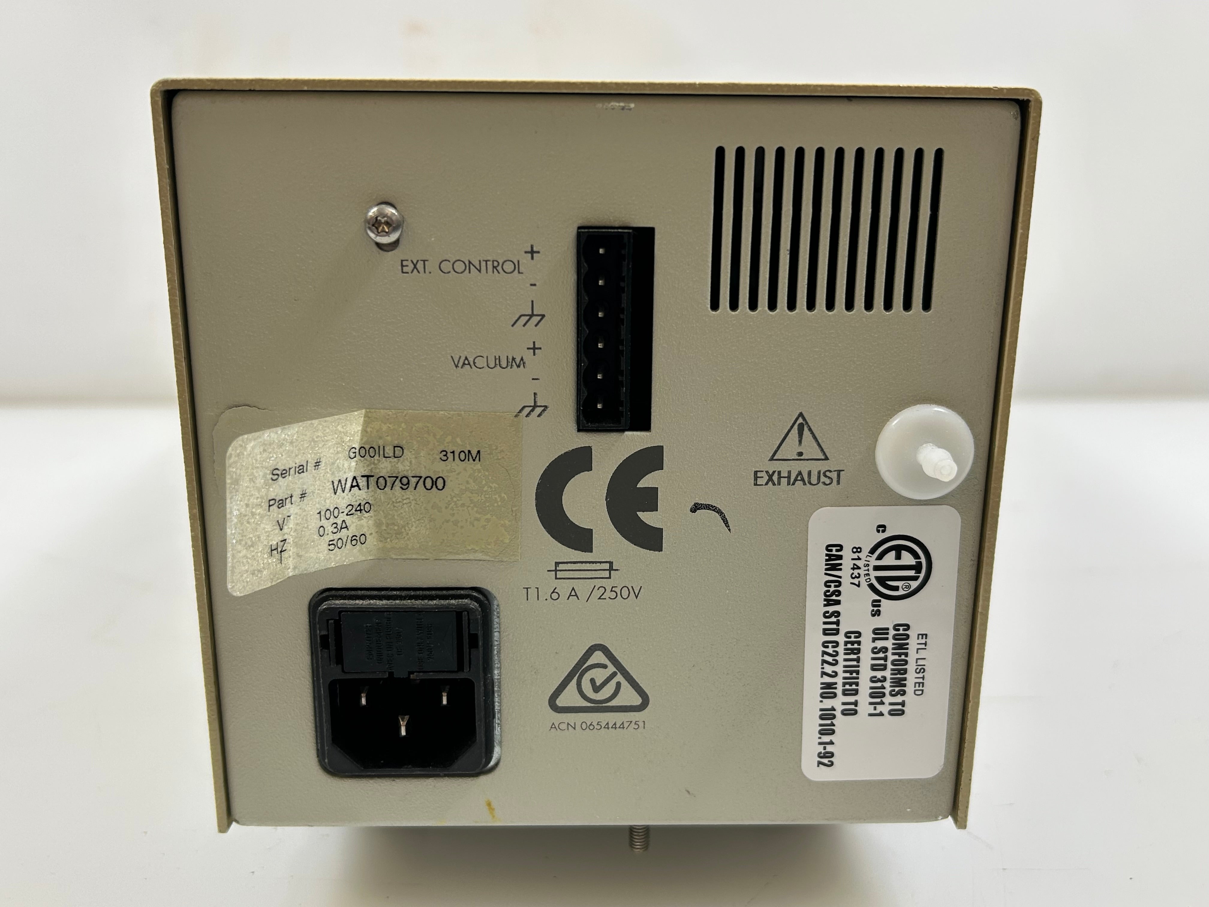 Waters In-Line Degasser