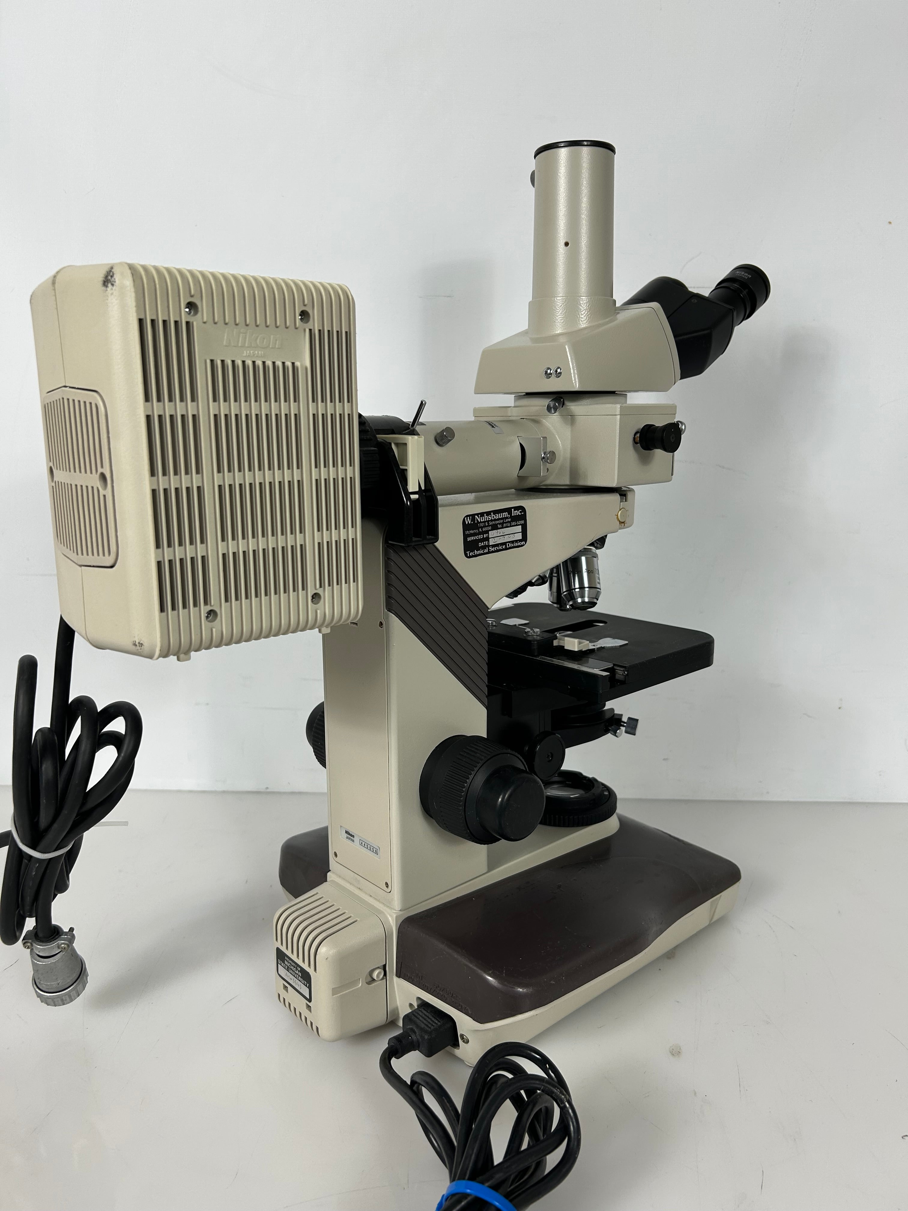 Nikon Labophot-2 with 5 Objective Lenses