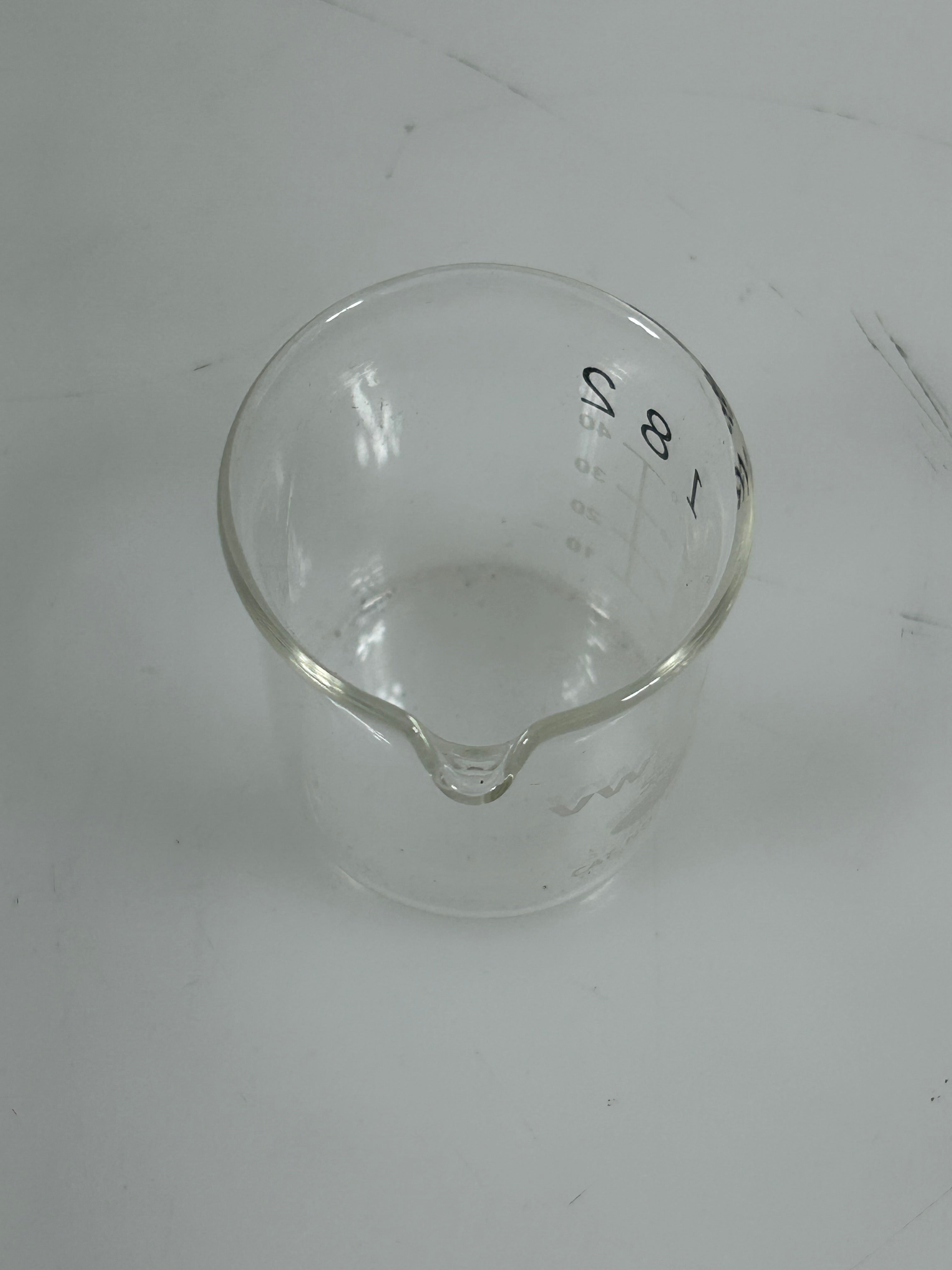 Pyrex/Kimax/VWR 50mL Low Form Griffin Beaker No. 1000-50