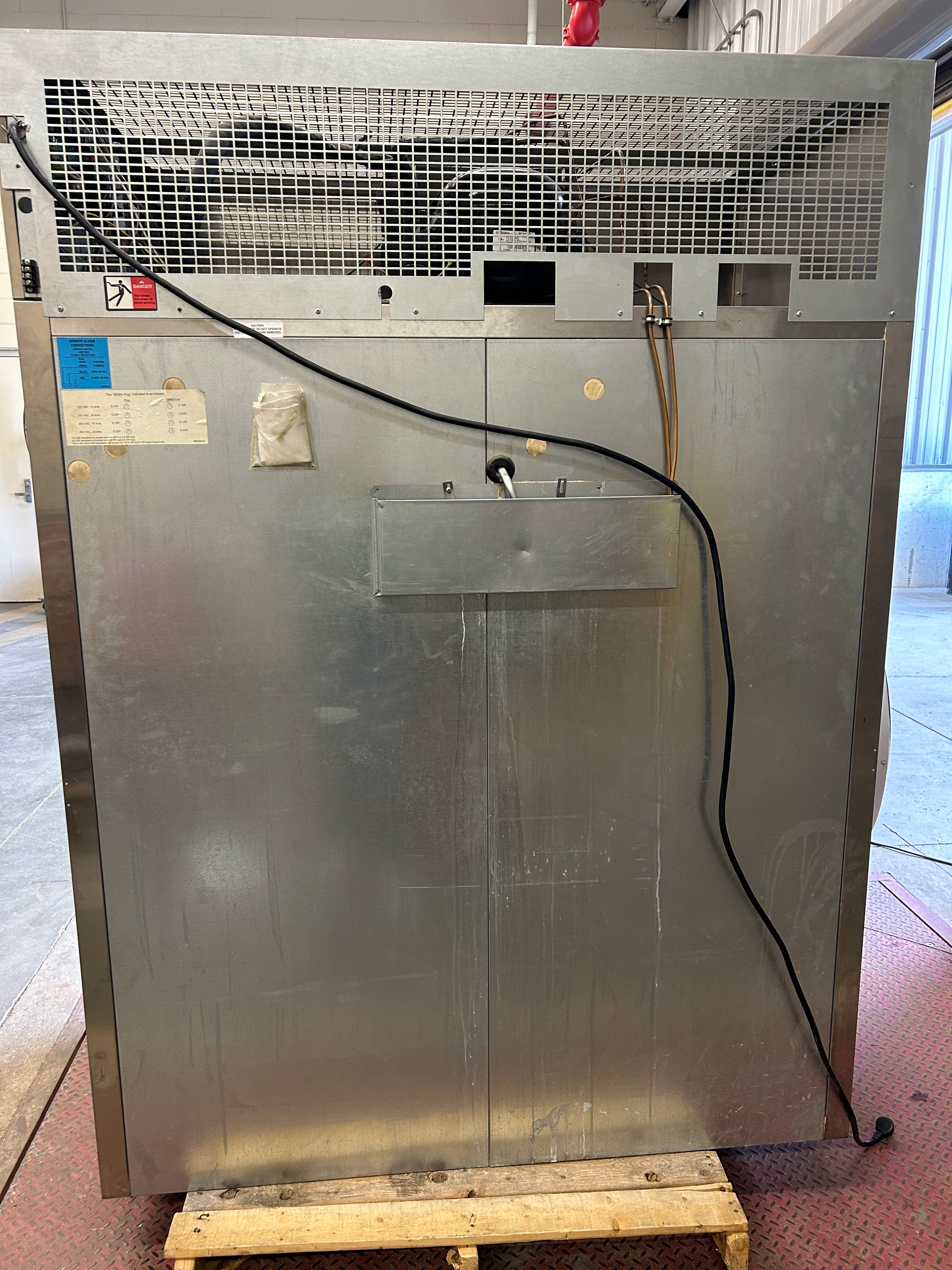 Thermo Scientific/Revco Two-Door Commercial Upright Stainless Steel Laboratory Refrigerator/Freezer