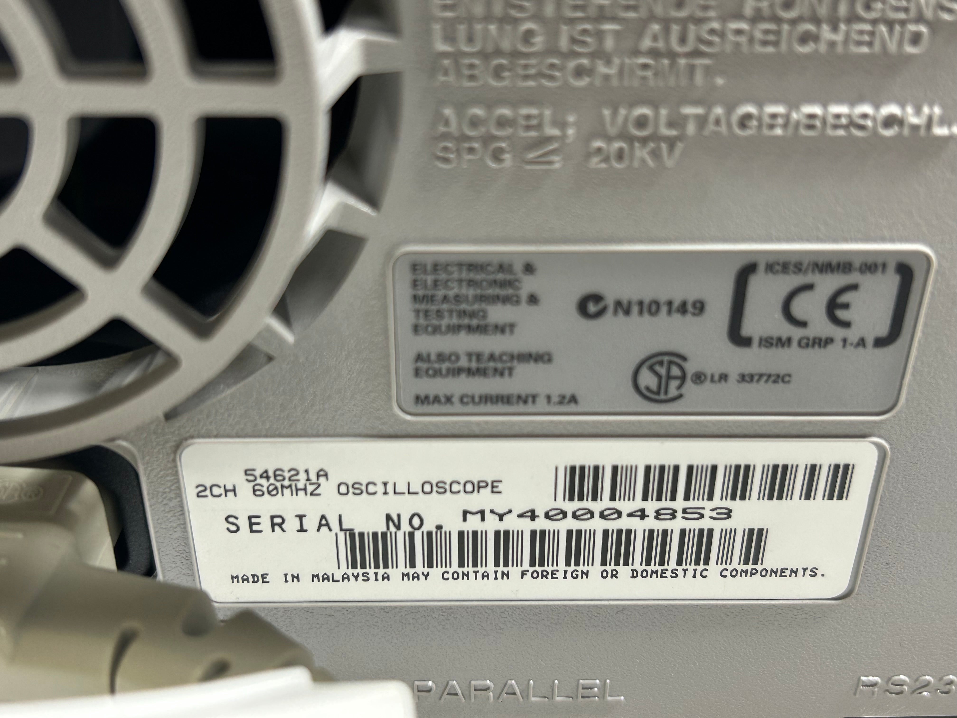 Agilent 54621A Oscilloscope
