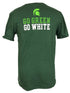 Nike Green 2019 MSU Football T-Shirt Men's Size S