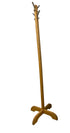 Wooden Freestanding Coat Rack / Hall Tree with Multi-Hook Design
