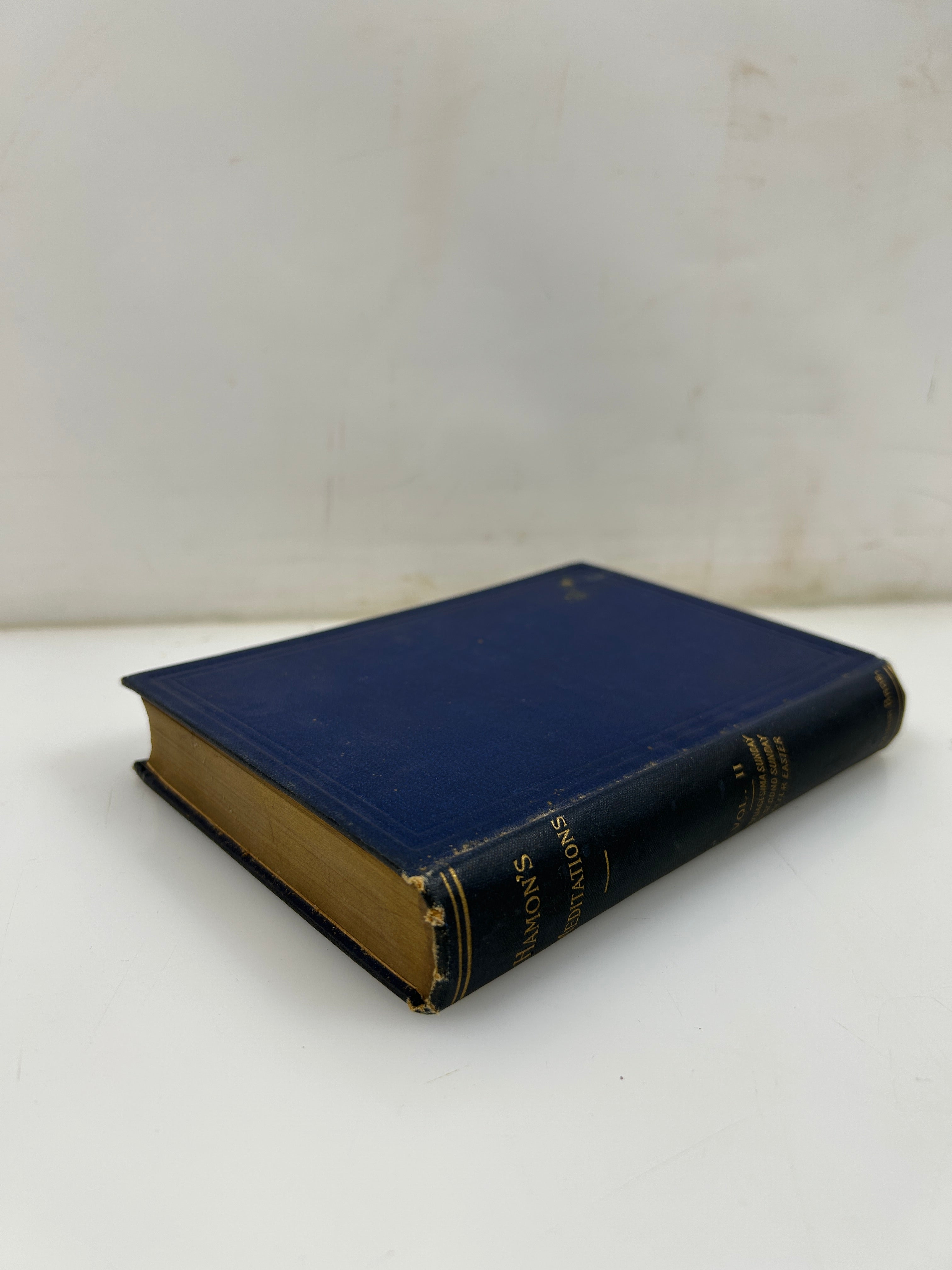 Hamon's Meditation Vol.II Septuagesima Sunday to 2nd Sunday After Easter HC 1894