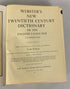 2 Vol Set: Webster's New 20th Century Dictionary Unabridged 1964 HC