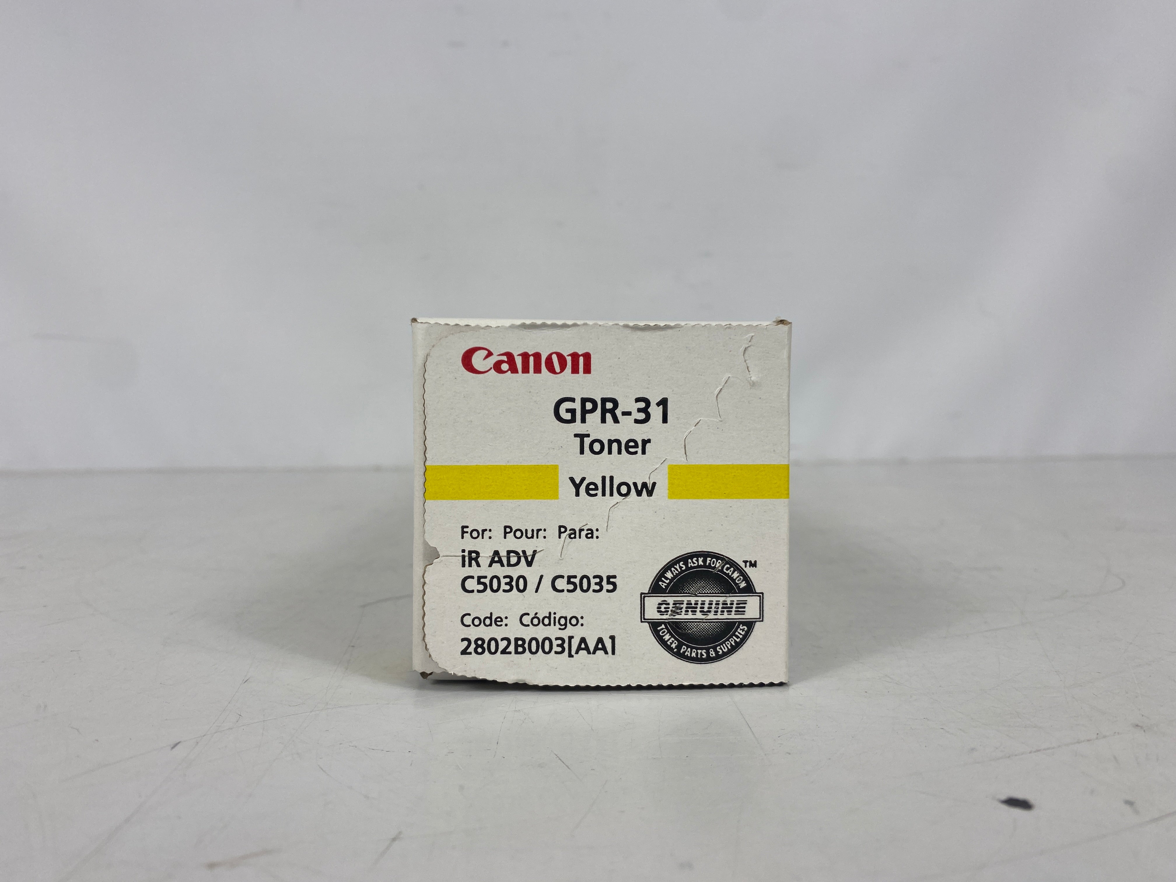 Canon GPR-31 Yellow Toner Cartridge