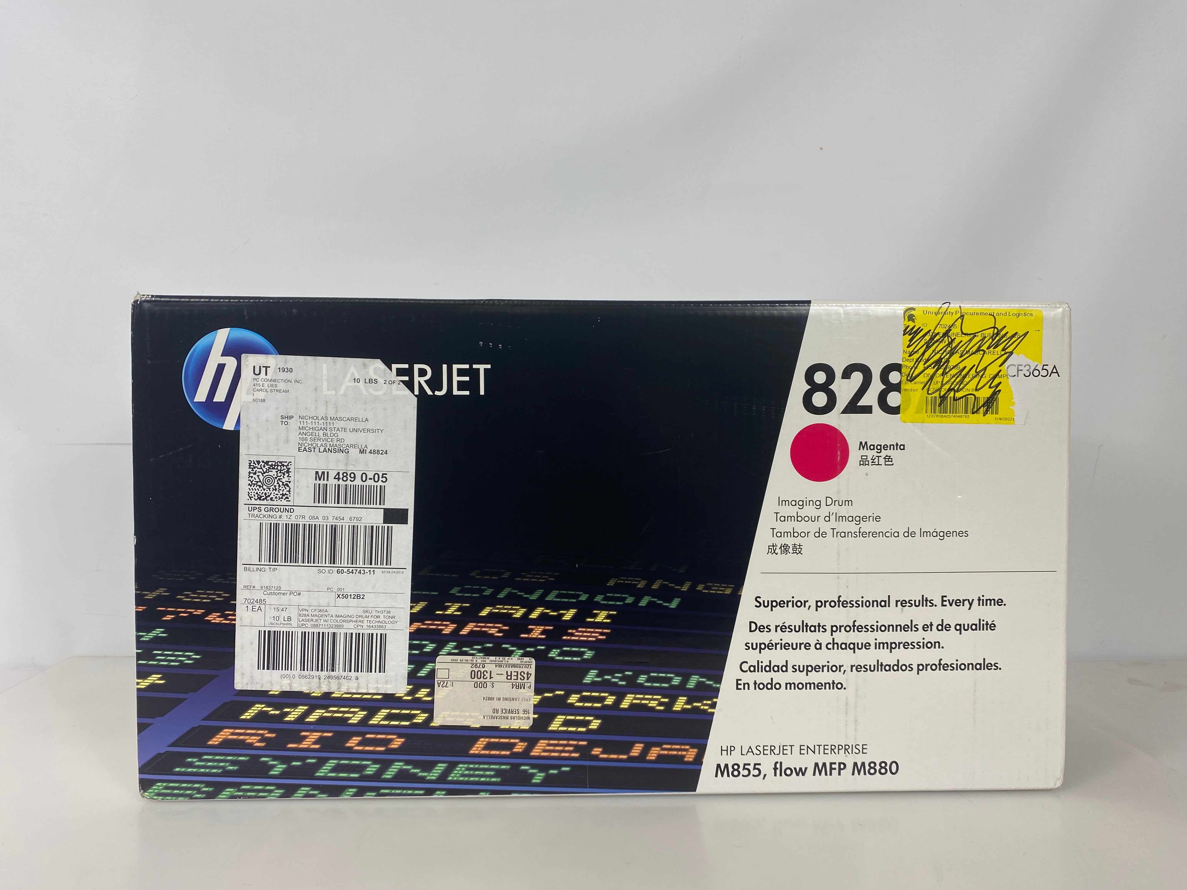 HP 828A CF365A Magenta LaserJet Drum Cartridge *New*